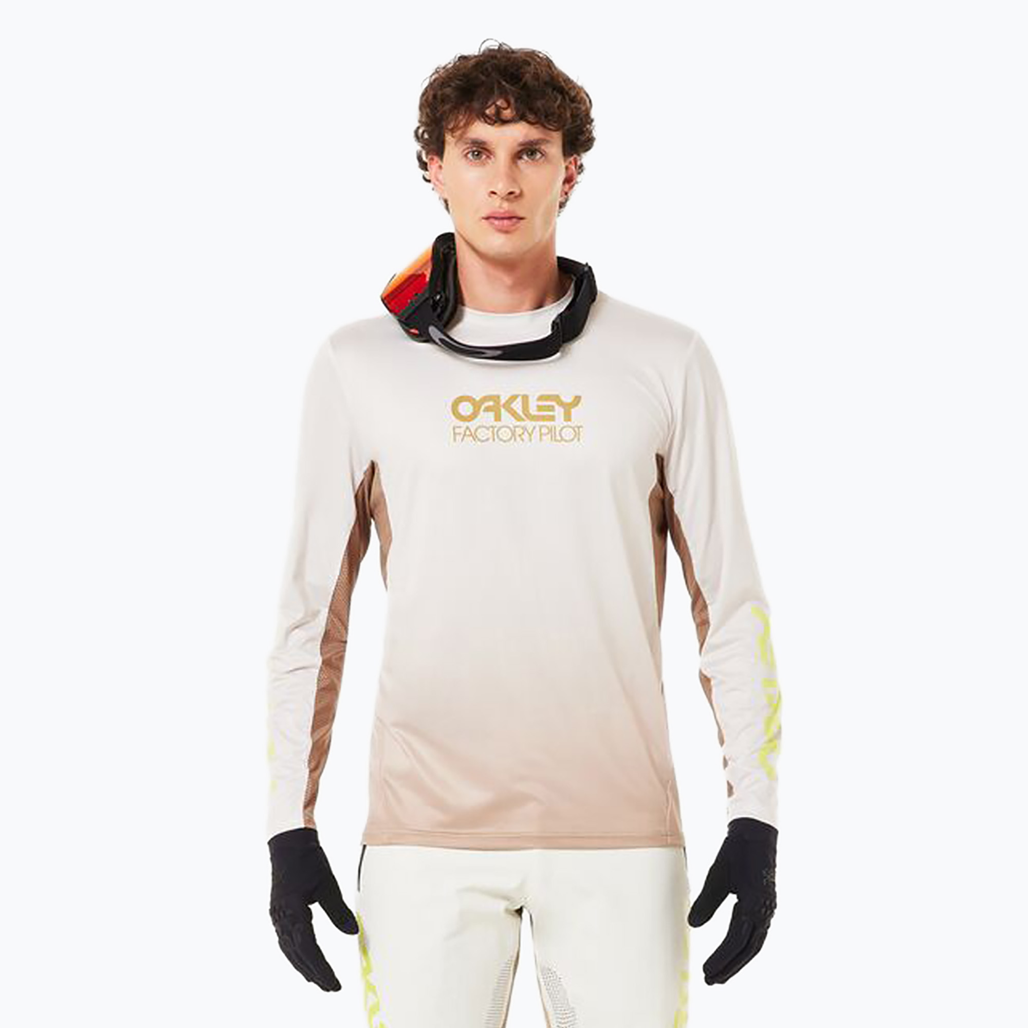 Мъжки велосипеден дълъг ръкав Oakley Maven Coast 2.0 LS gradient pebble mist