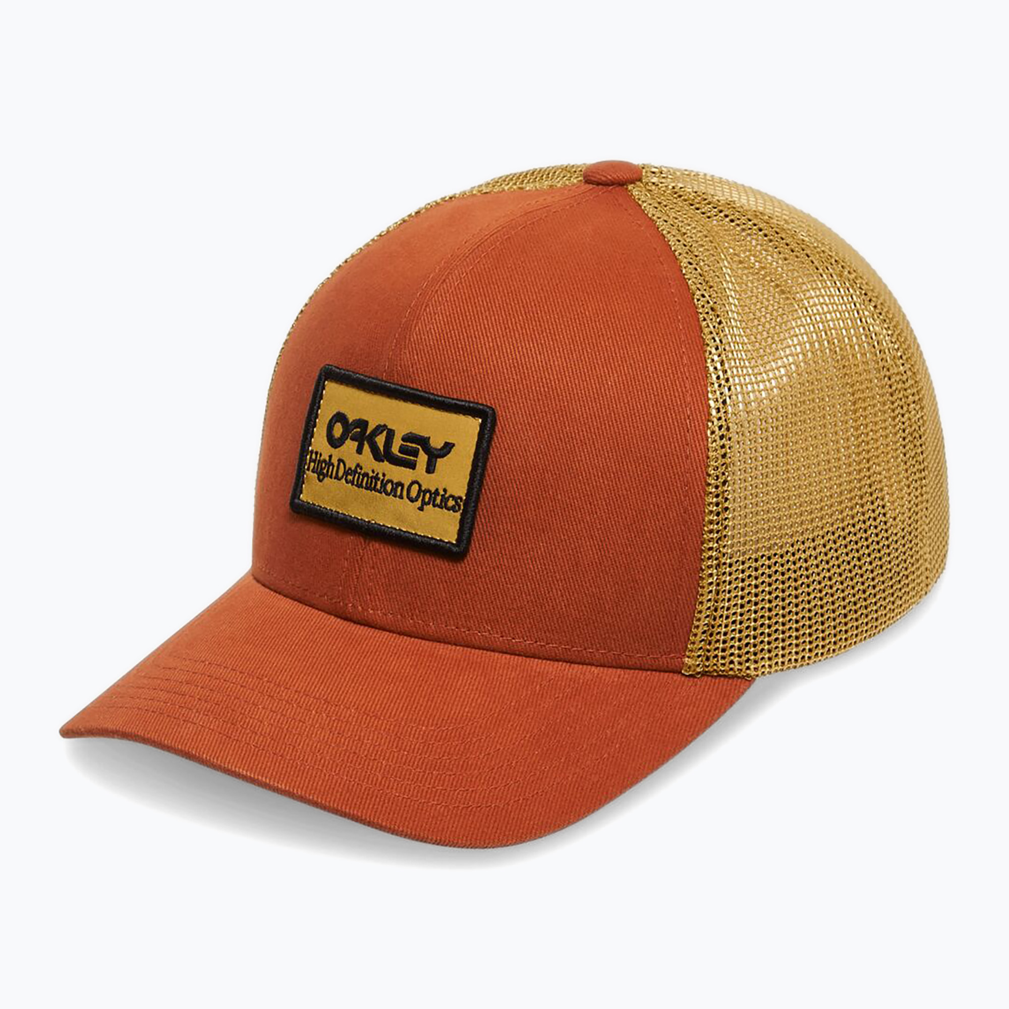 Cappello da baseball Oakley B1B Hdo Patch Trucker da uomo, color arancio/zolfo (Oakley B1B Hdo Patch Trucker FOS900906)