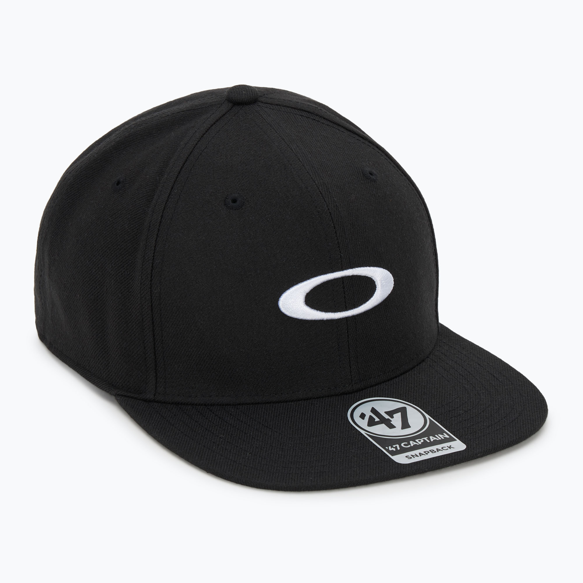 Czapka z daszkiem męska Oakley 47 B1B Ellipse blackout/white 