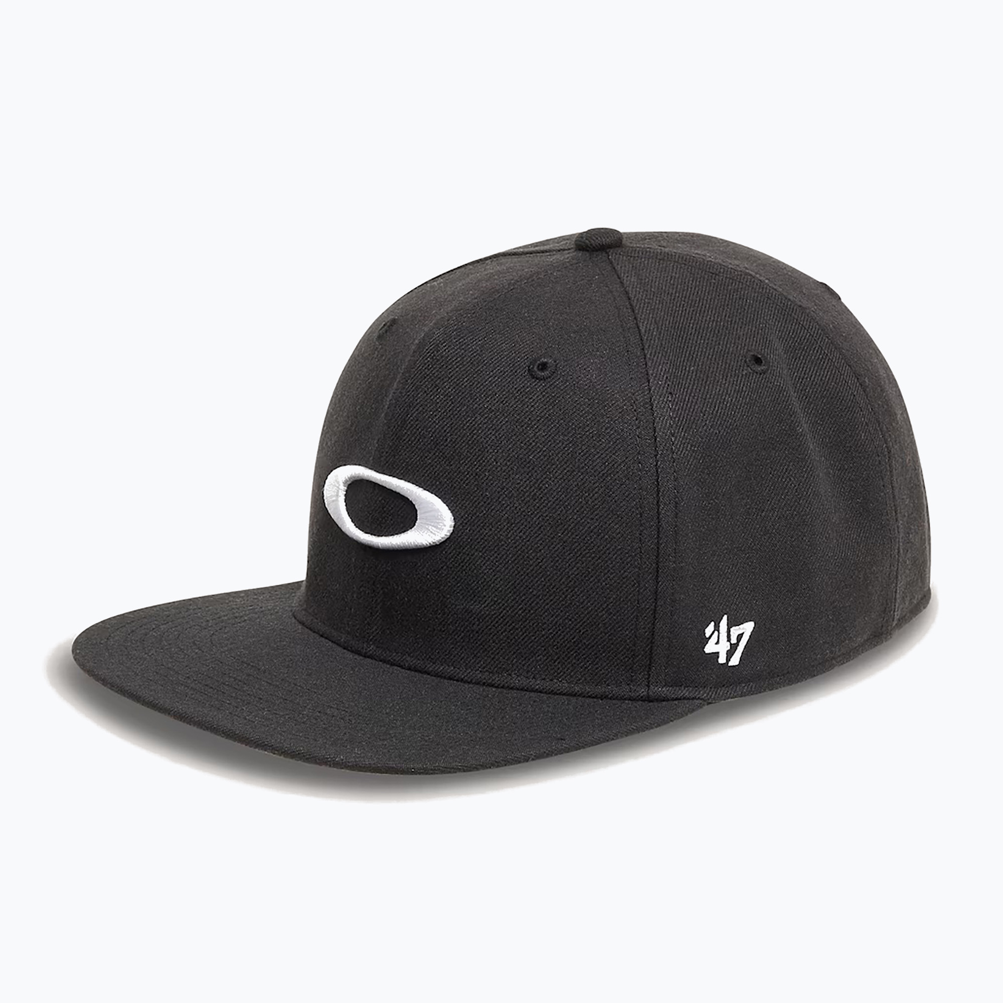 Czapka z daszkiem męska Oakley 47 B1B Ellipse blackout/white 