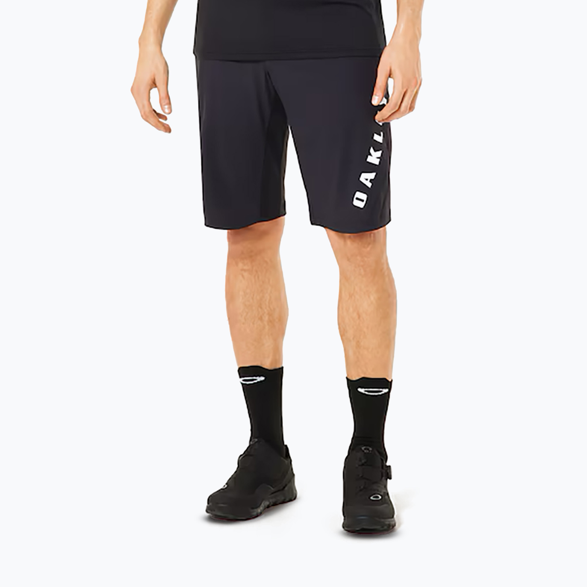 Pantaloncini da ciclismo Oakley Free Ride foderati blackout da uomo (31) (Free Ride Lined FOA406787)