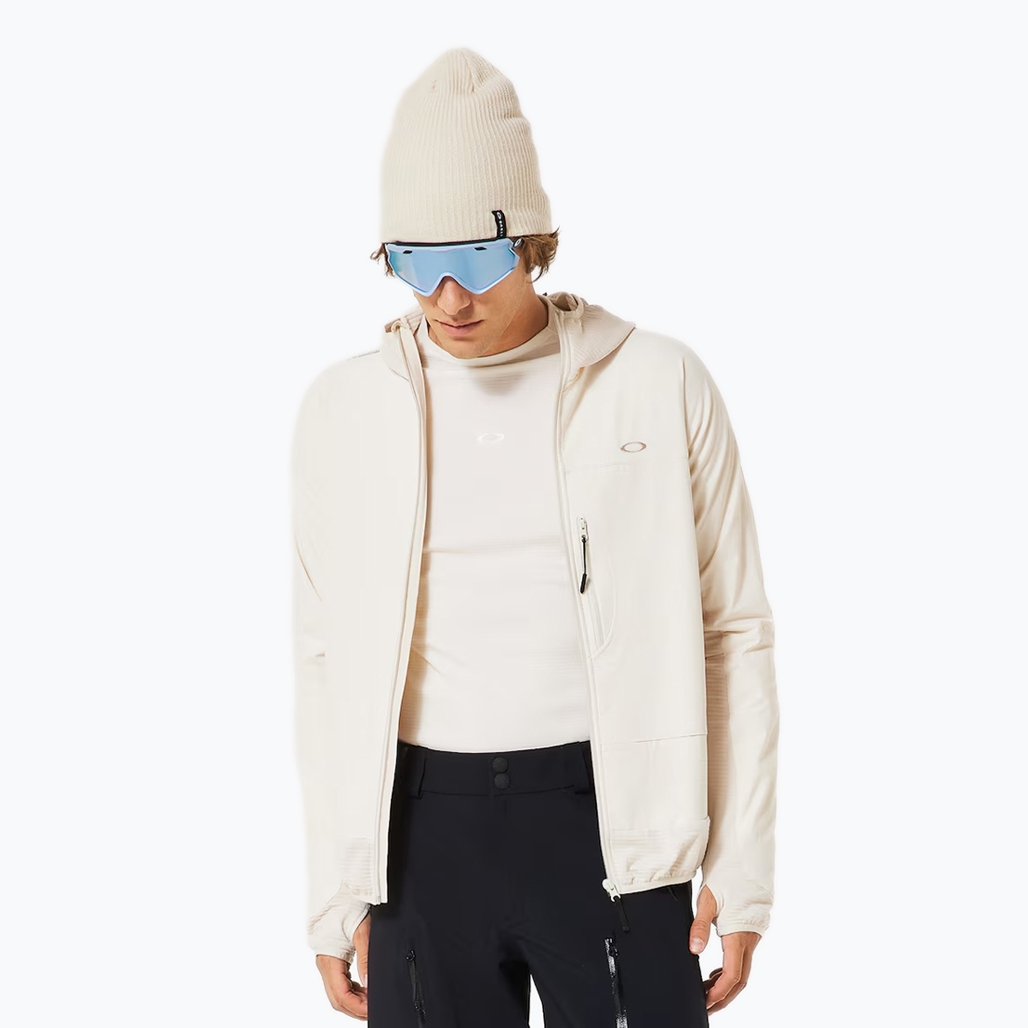 Мъжка термоактивна блуза с дълъг ръкав Oakley Spruce Wool Base Layer mist