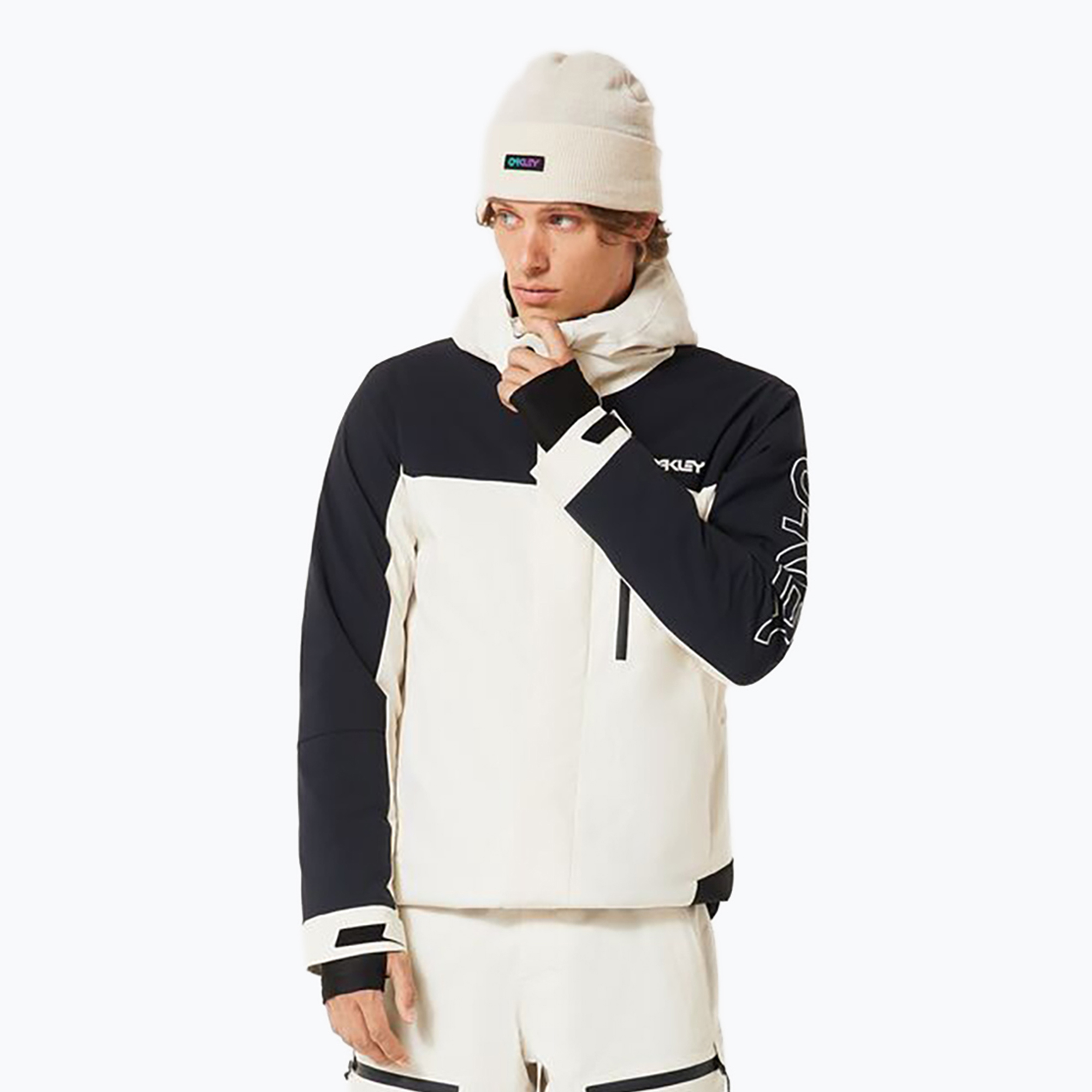 Мъжко яке за сноуборд Oakley TNP TBT Insulated mist/black