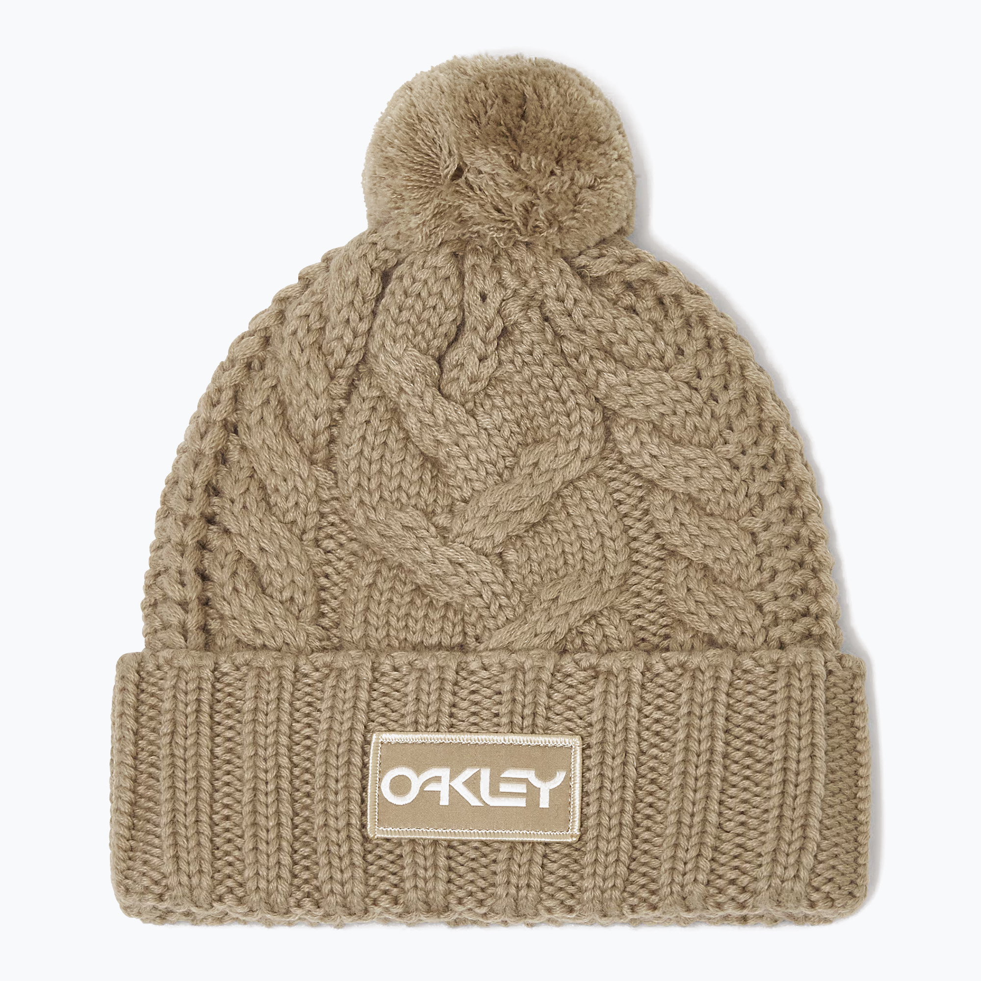 Зимна шапка Oakley Harper Pom Beanie pebble