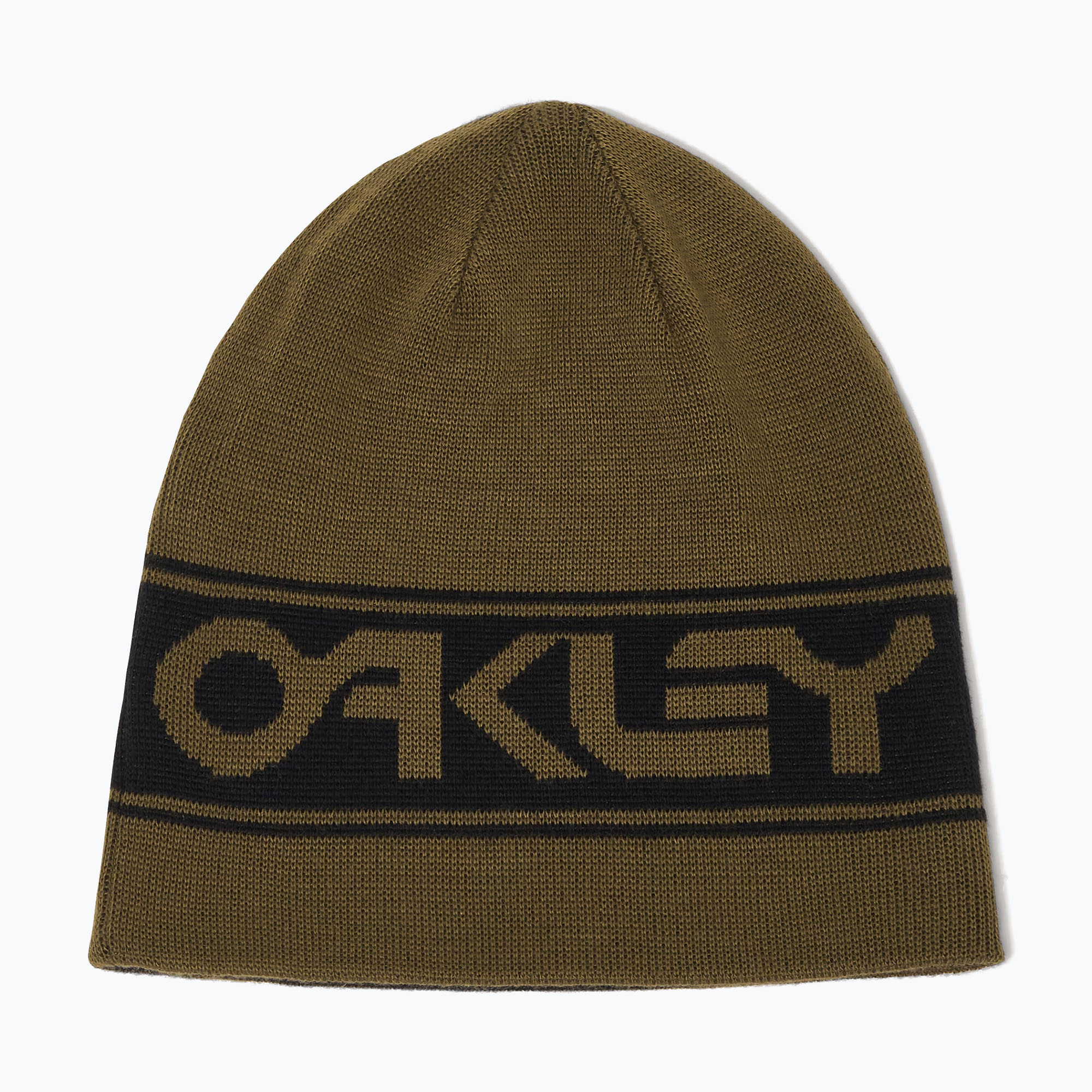 Зимна шапка Oakley Tnp Reversible Beanie 68S army green