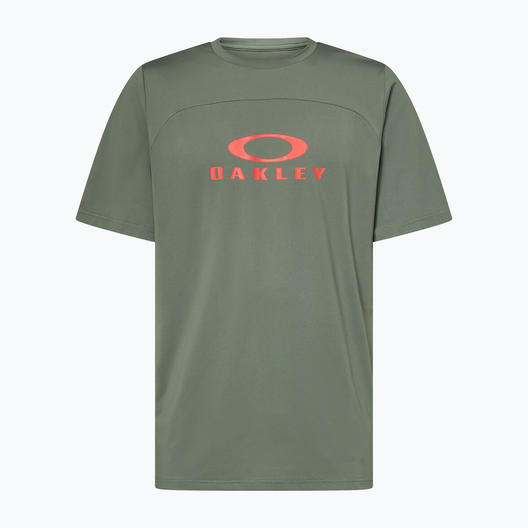 Мъжка тениска за колоездене Oakley Free Ride RC aviator green