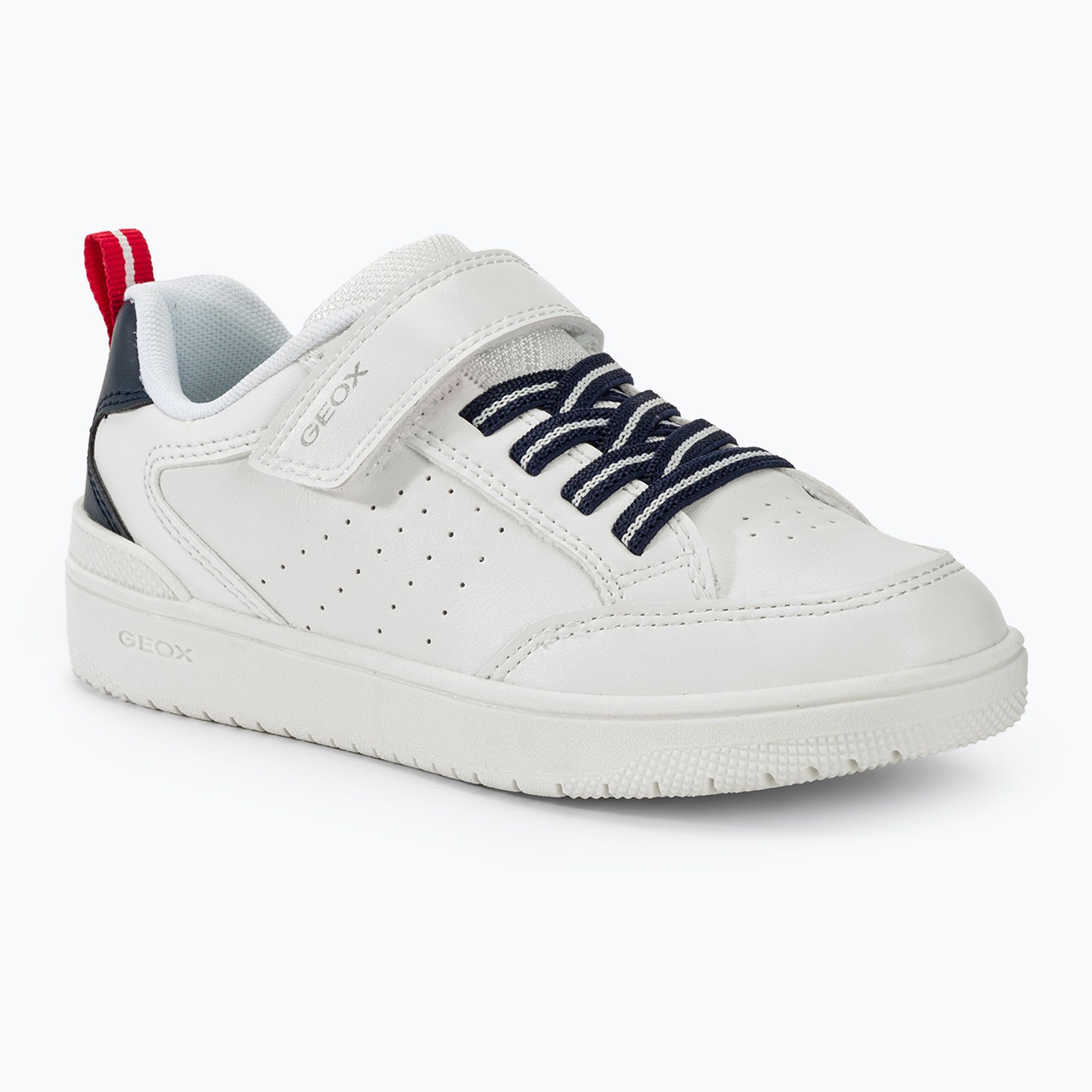 Buty juniorskie Geox Washiba white/ocean blue 