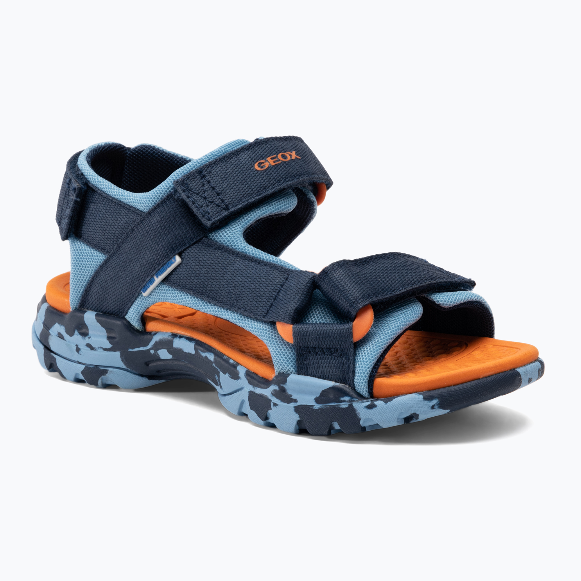 Sandały juniorskie Geox Borealis j.blue/ocean blue 
