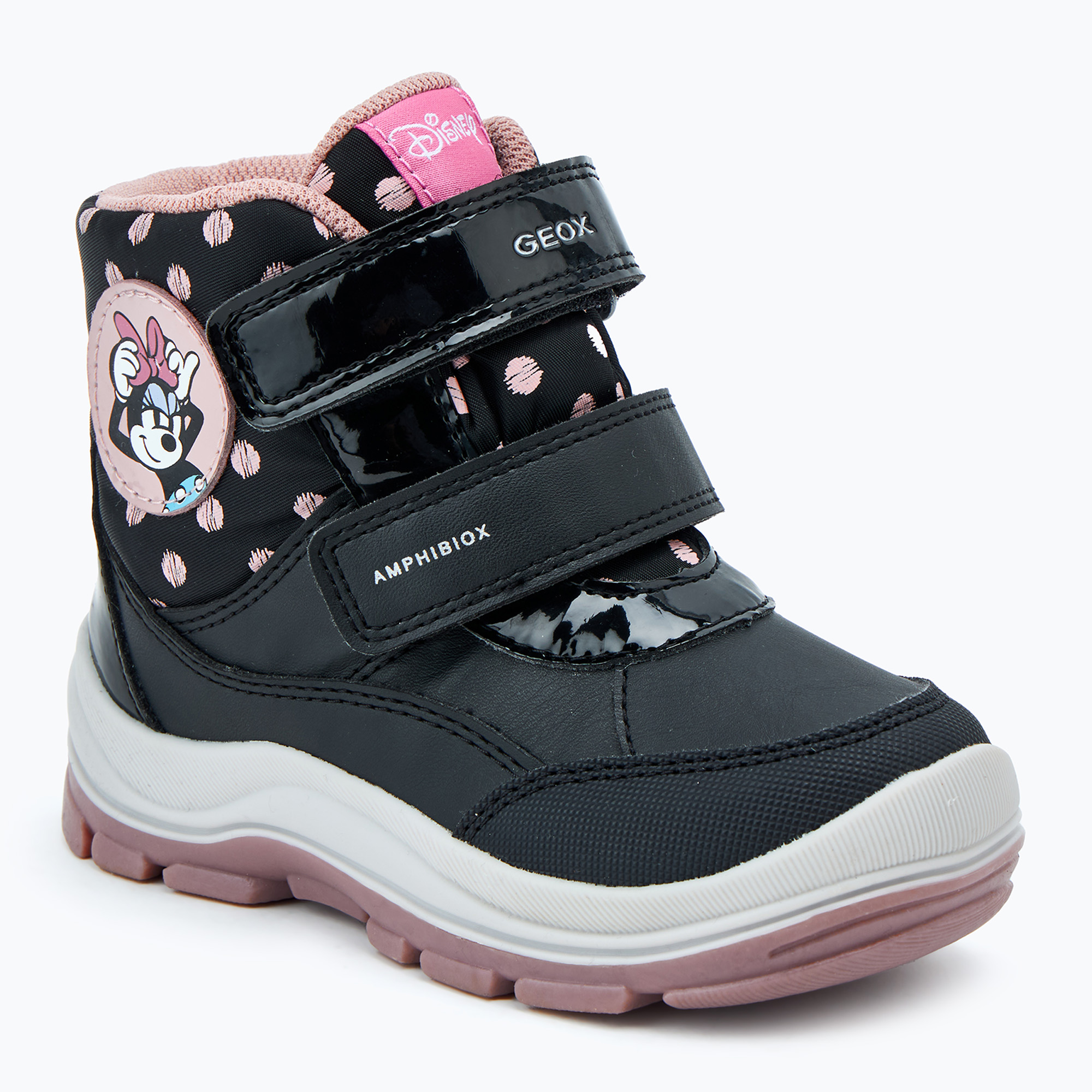 Buty dziecięce Geox Flantil ABX black/old rose 
