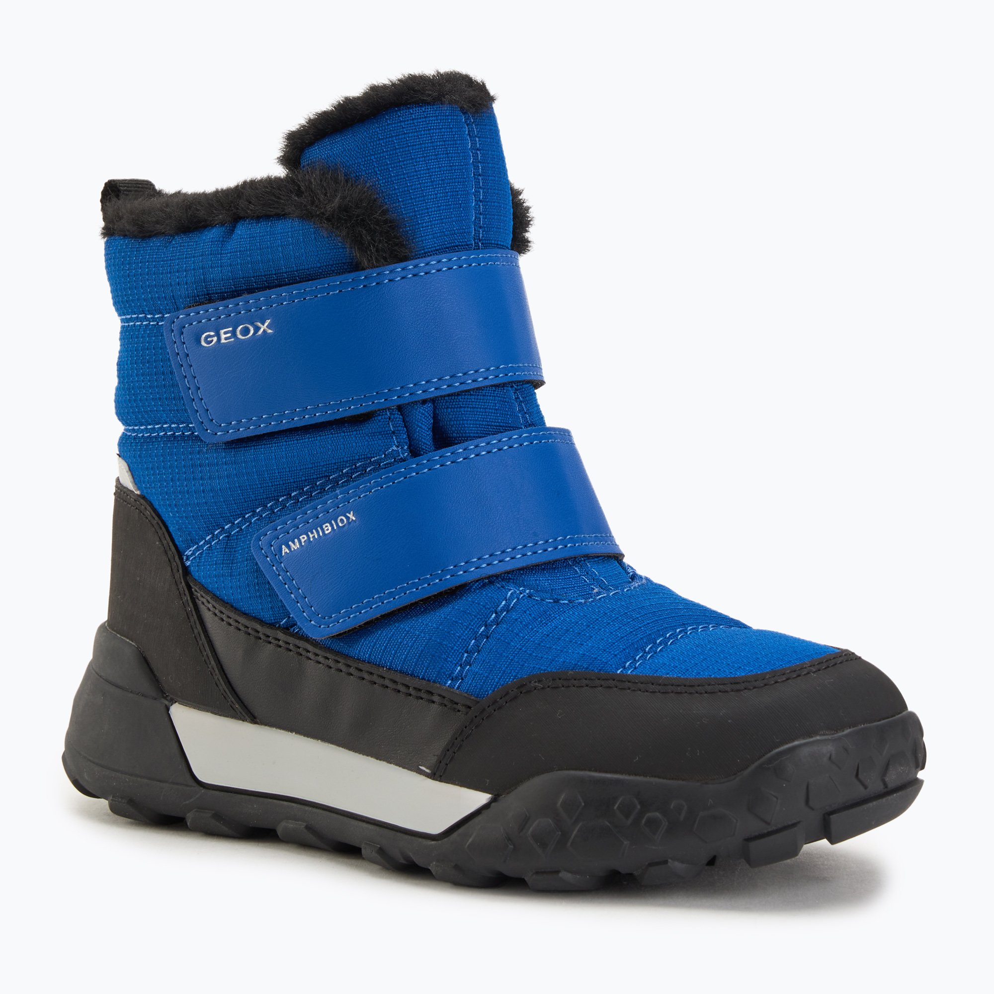 Śniegowce dziecięce Geox Trekkyup ABX royal/black 