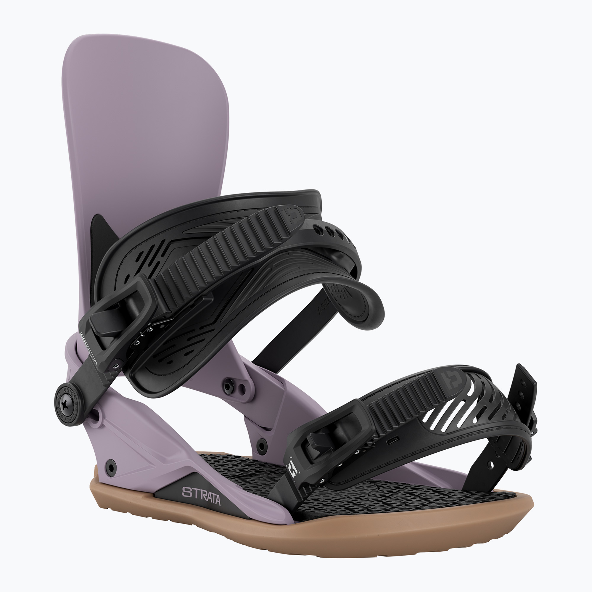 Men's snowboard bindings Union Strata grey violet (M)