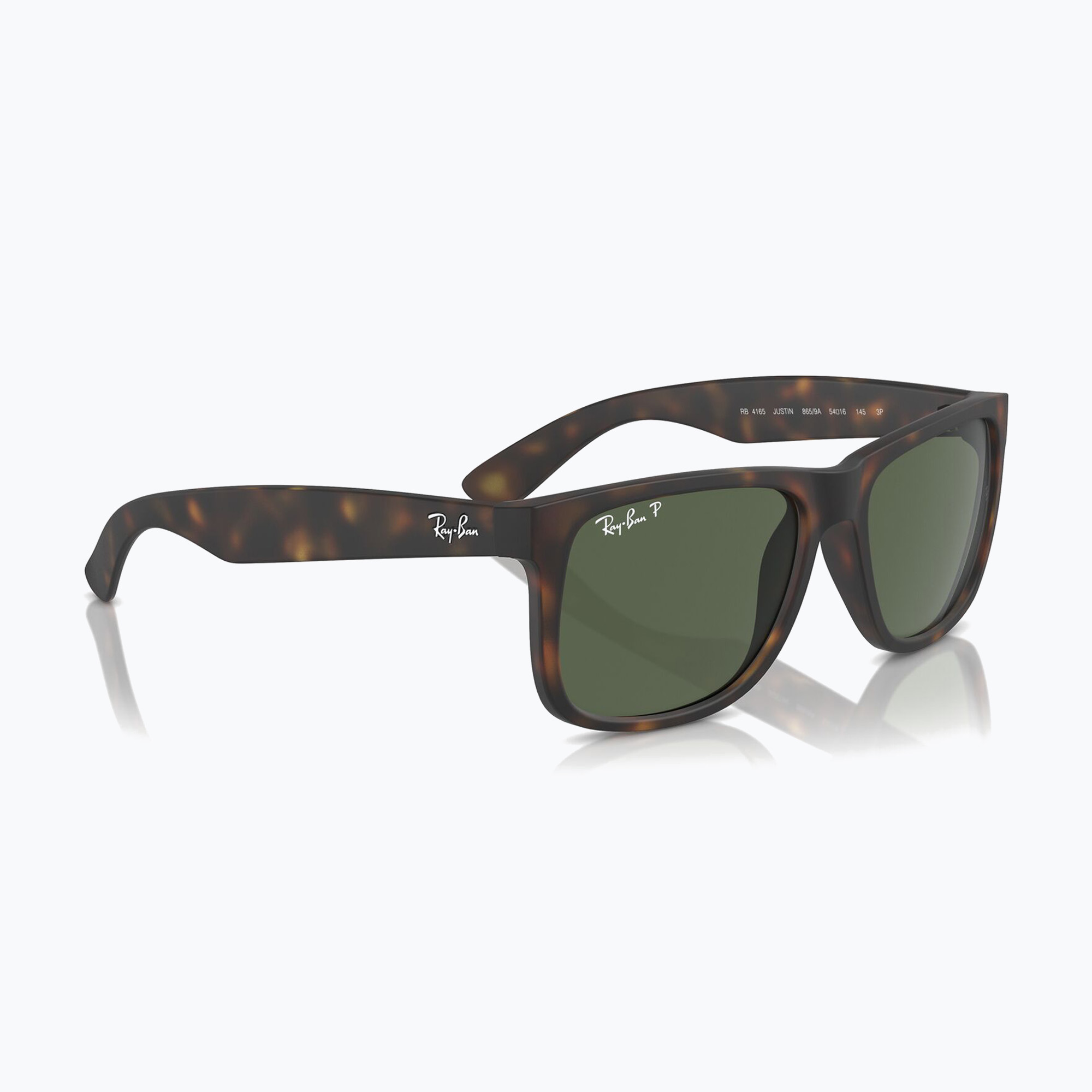 Okulary przeciwsłoneczne Ray-Ban Justin Classic havana/dark green polarized 