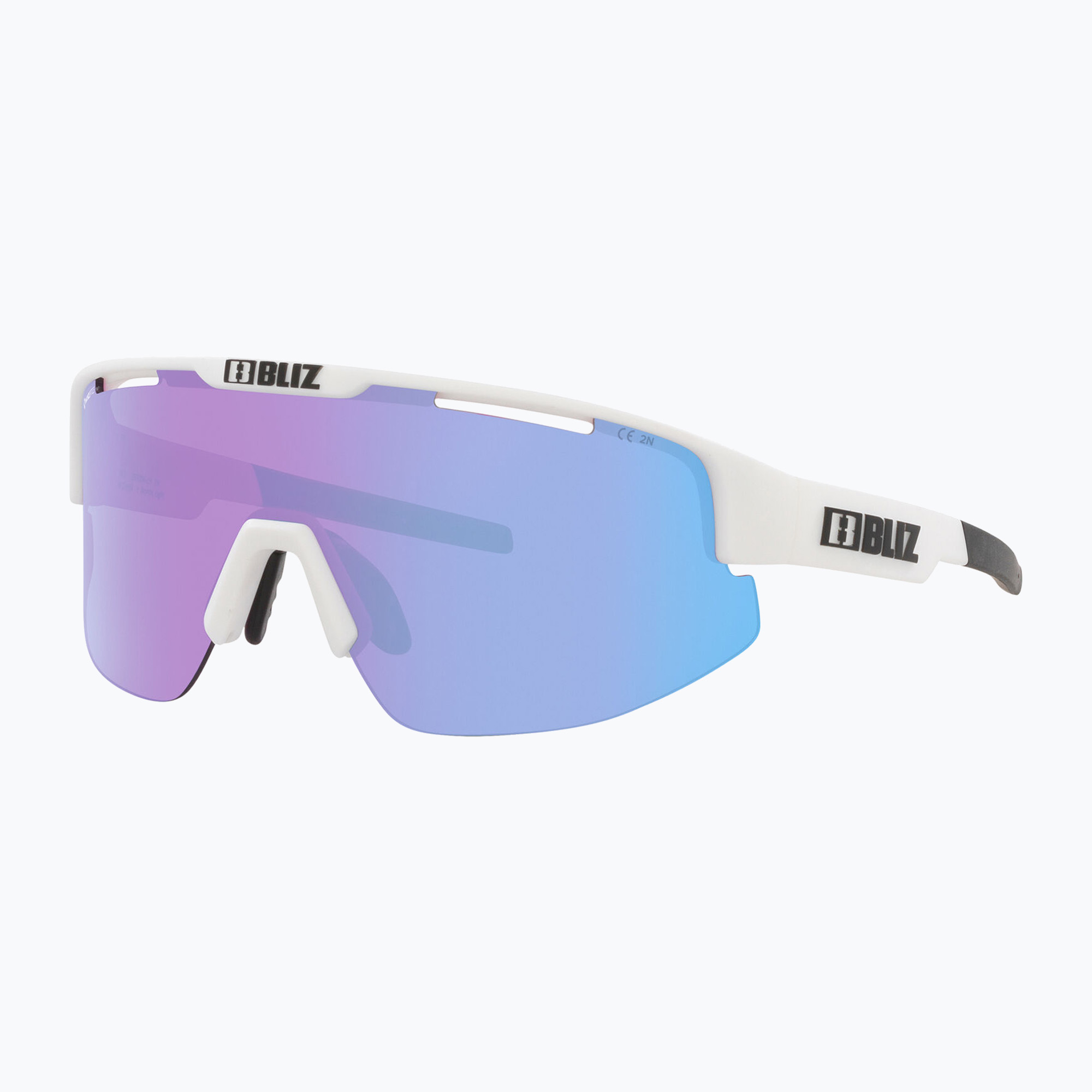 Slnečné okuliare Bliz Matrix Nano Optics Nordic Light matt white/begonia/violet blue multi (Matrix Nano Optics Nordic Light 0ZB7004-19)