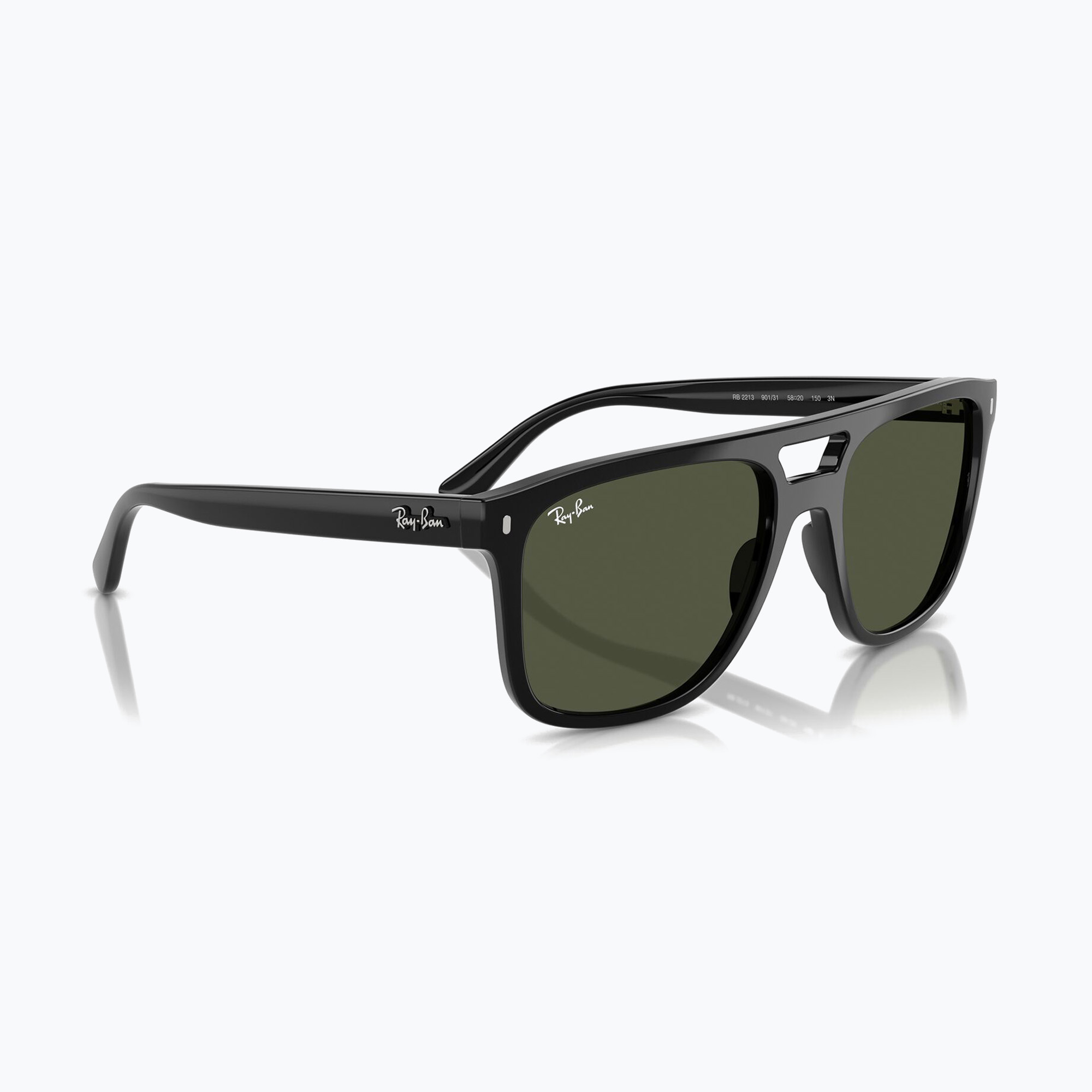 Okulary przeciwsłoneczne Ray-Ban RB2213 balck/green g-15 
