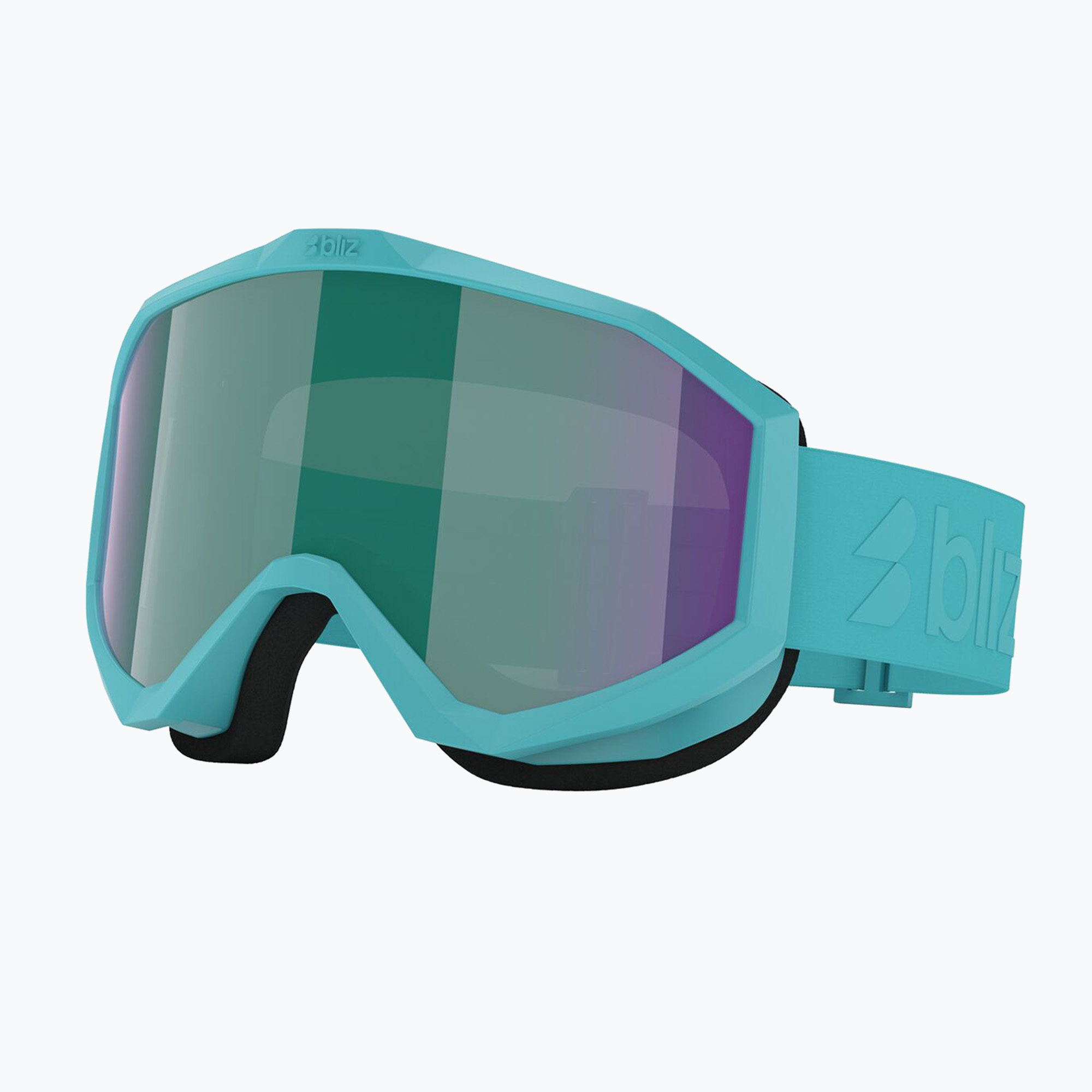 Ochelari de schi pentru copii Bliz Liner Jr matte turquoise/brown/green multi
