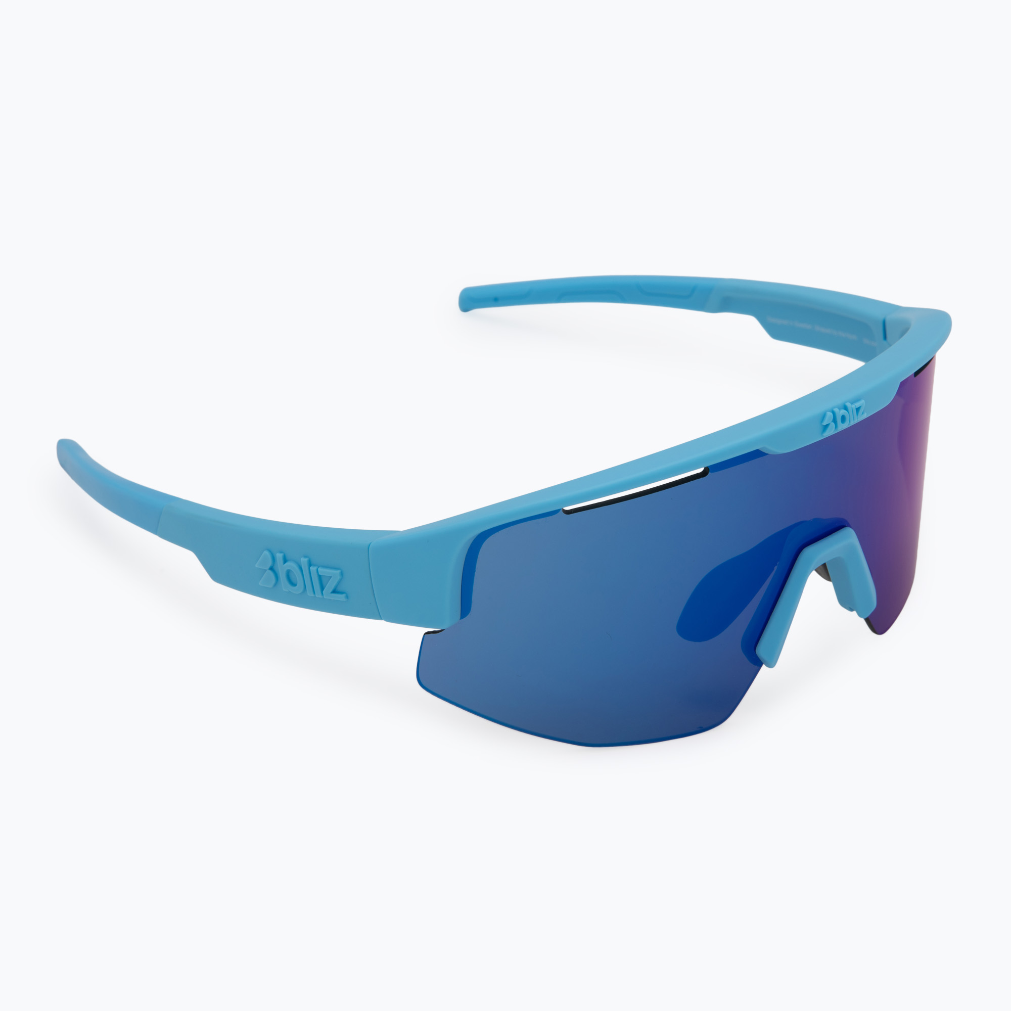 Слънчеви очила Bliz Matrix Small matte blue/grey blue mirror