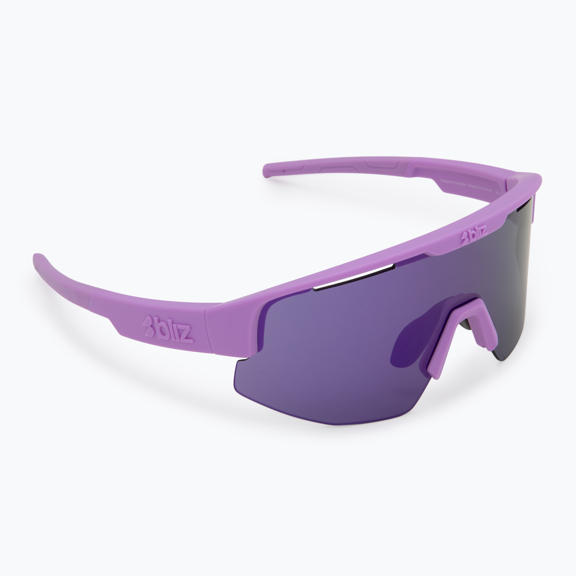 Слънчеви очила Bliz Matrix Small matte purple/grey purple mirror