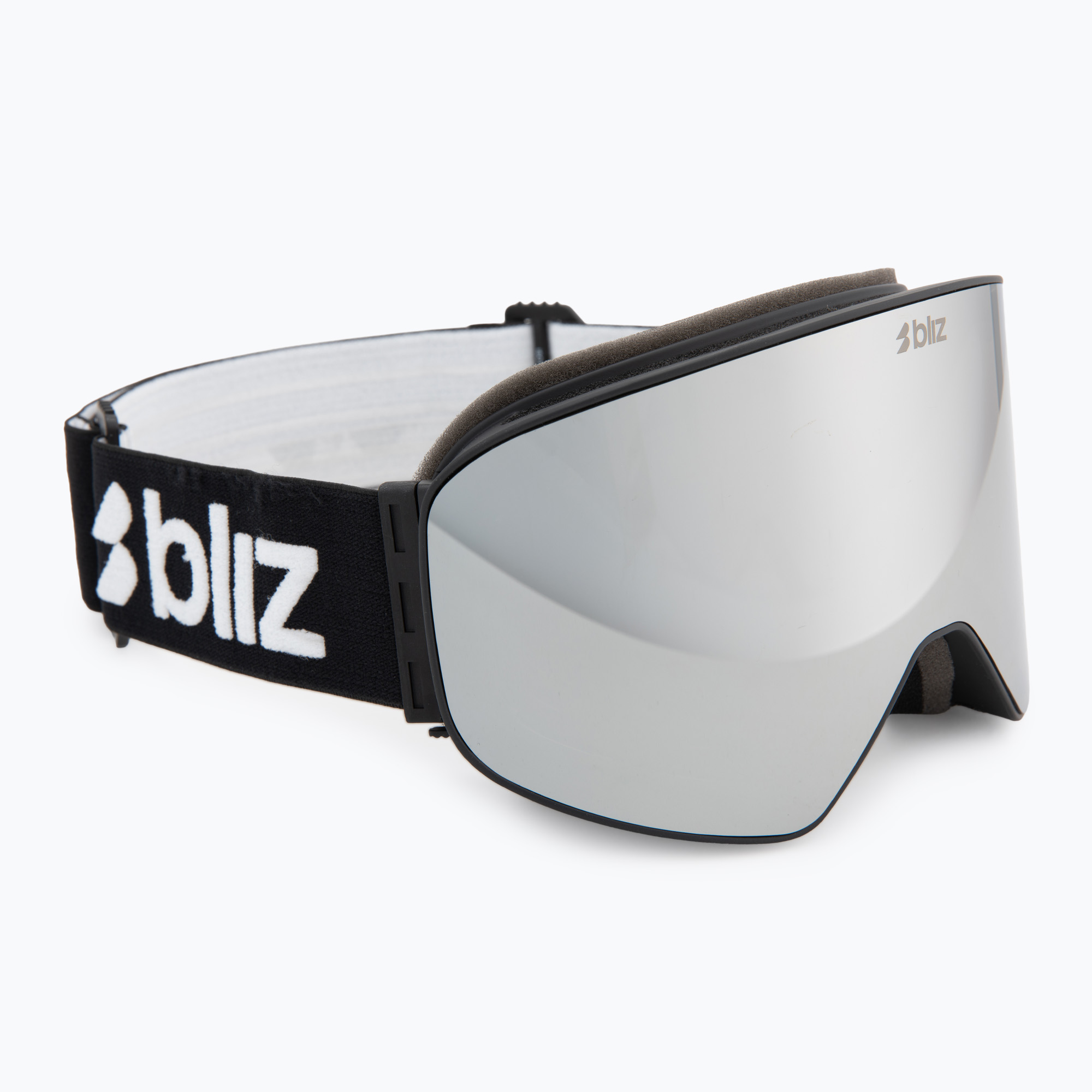 Скиорски очила Bliz Flow matte black/smoke/silver mirror