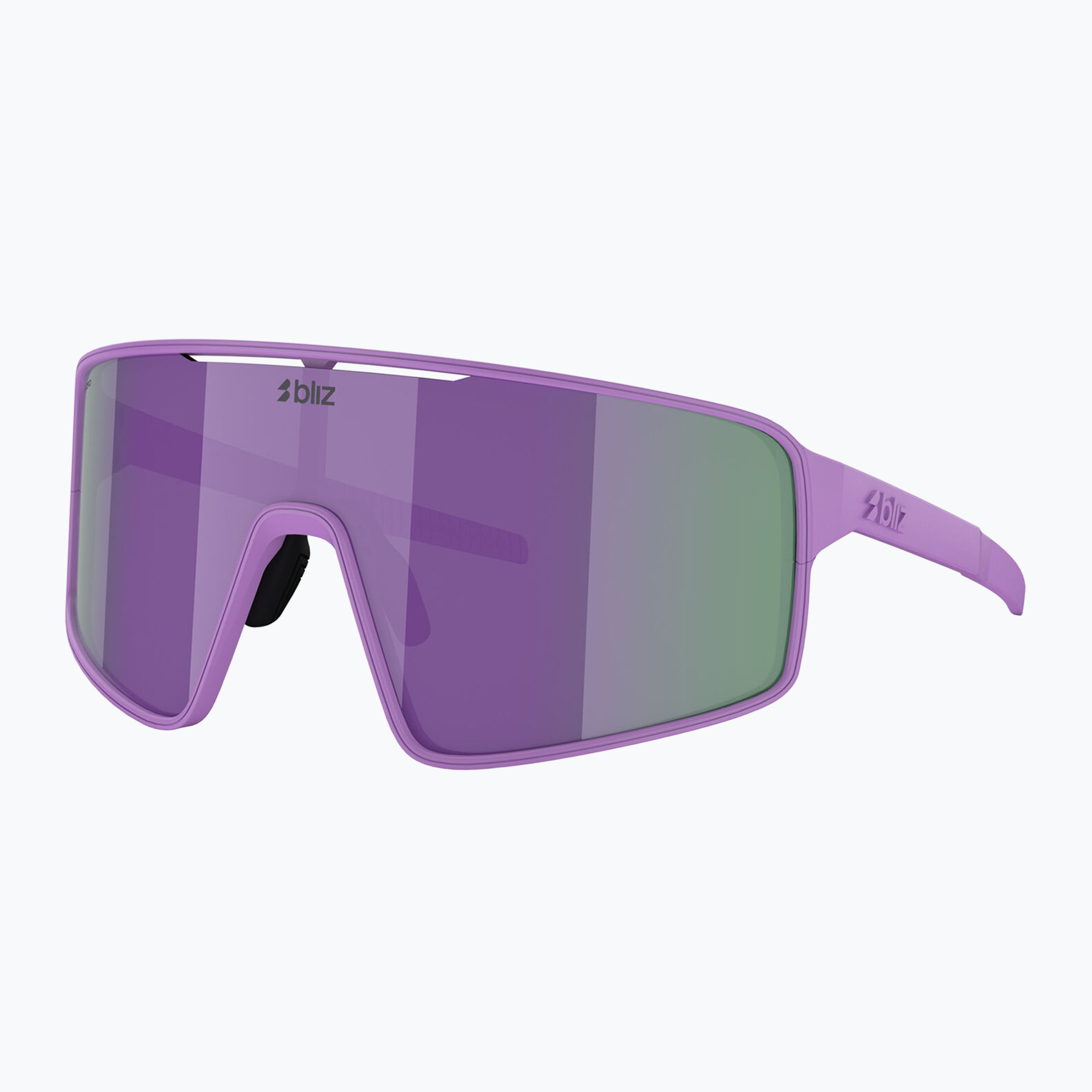 Слънчеви очила Bliz P001S матово лилаво/сиво лилаво огледало