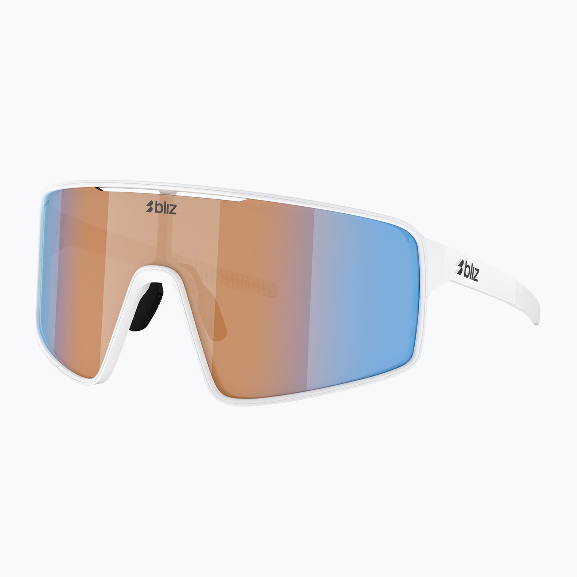 Slnečné okuliare Bliz P001S Nano Optics Nordic Light matte white/coral/orange blue multi (P001S Nano Optics Nordic Light 0ZB7015-10 38)