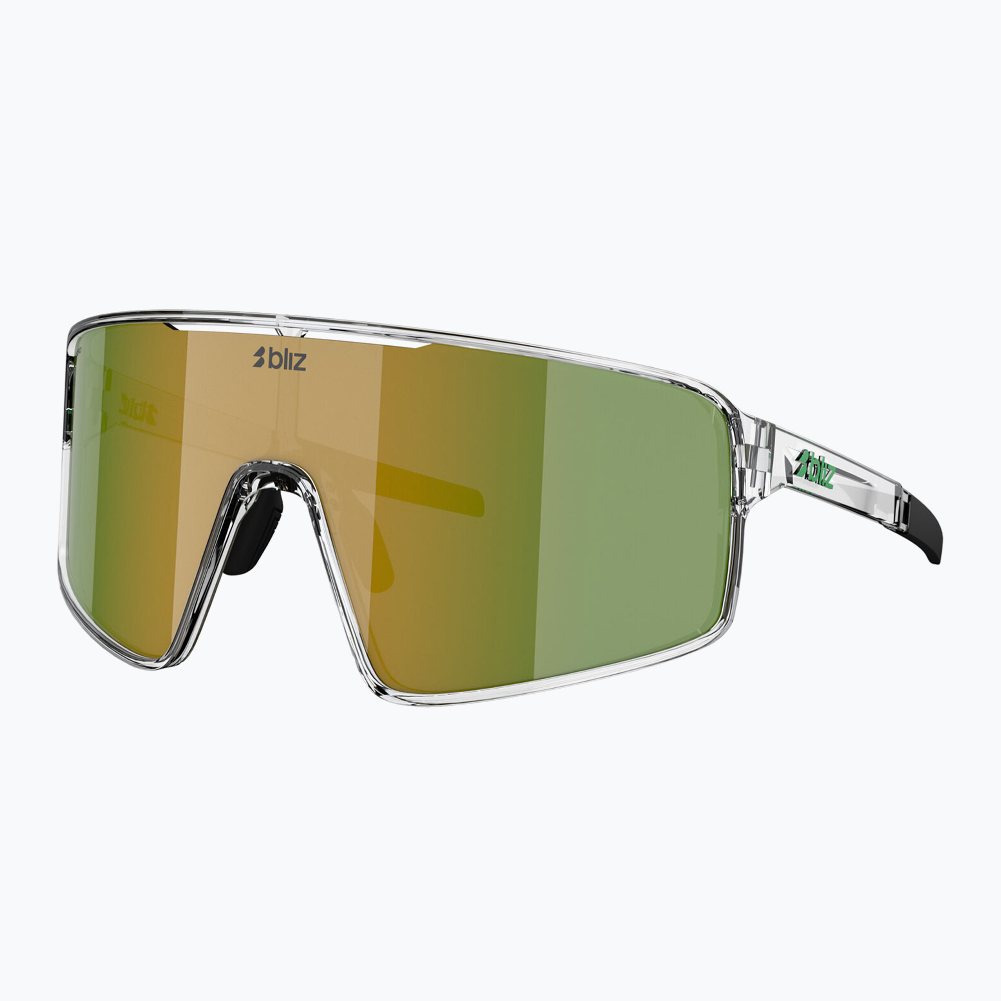 Слънчеви очила Bliz P001 transparent white/brown green multi