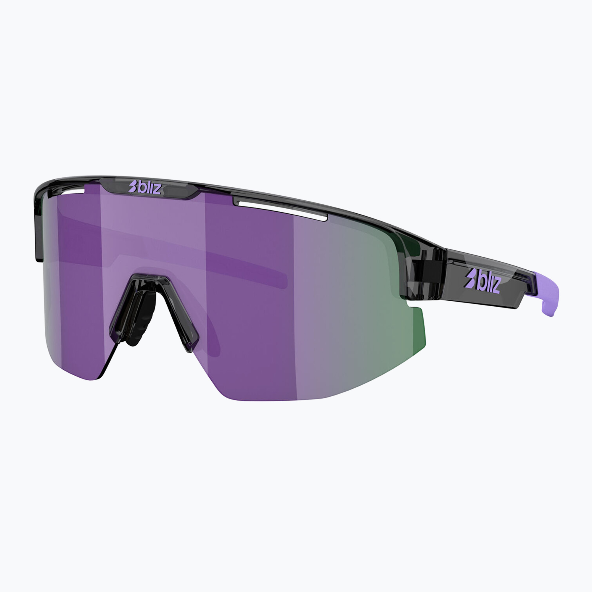Слънчеви очила Bliz Matrix Small crystal black/grey purple multi