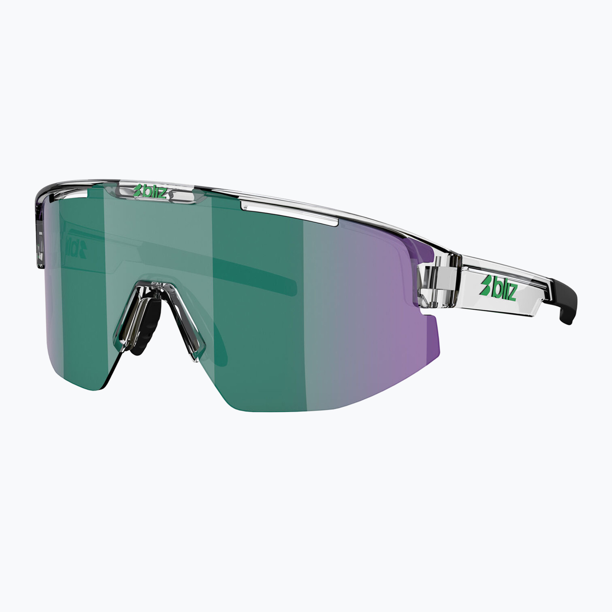 Sunglasses Bliz Matrix Small transparent white/brown green multi