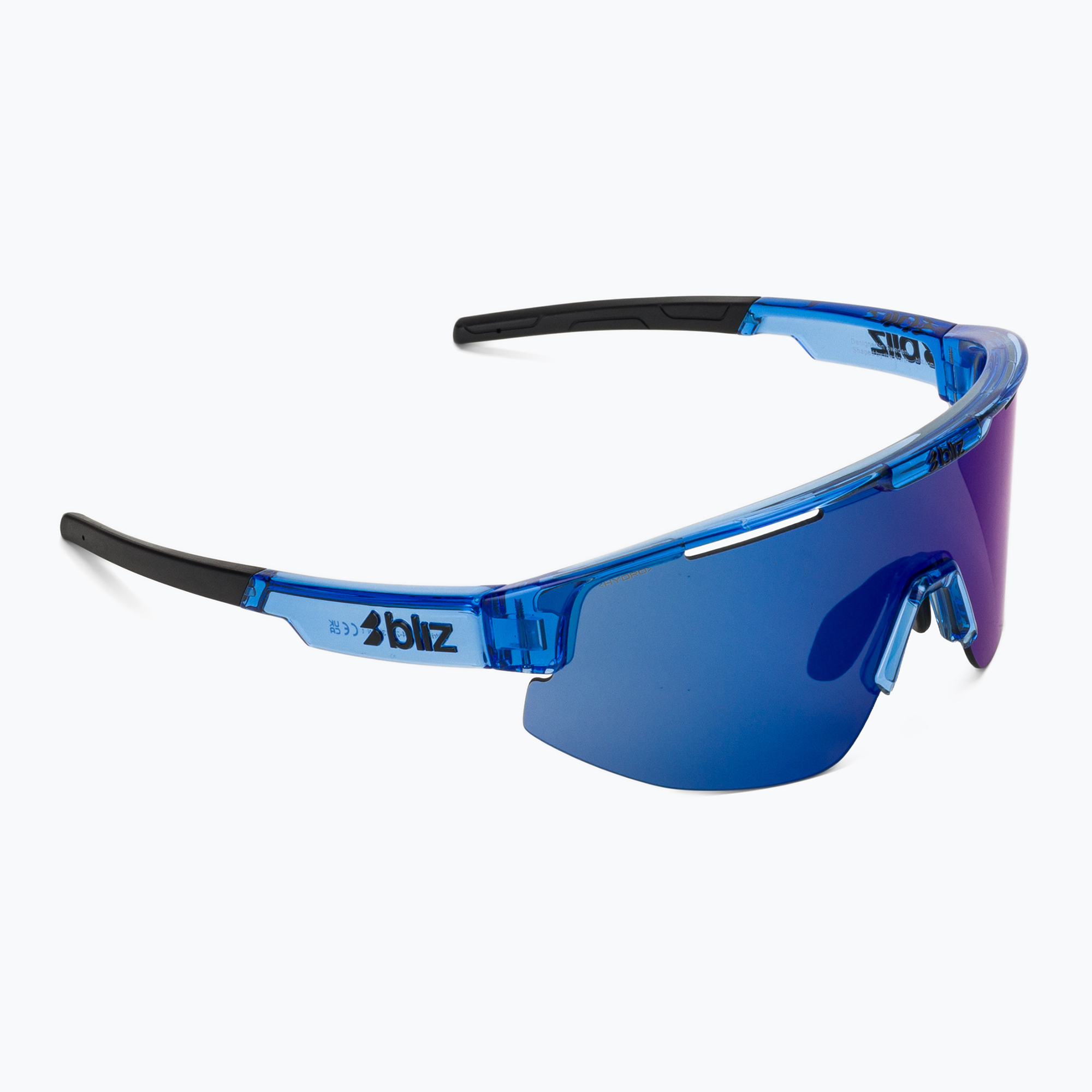 Ochelari de soare Bliz Matrix transparent blue/smoke blue multi