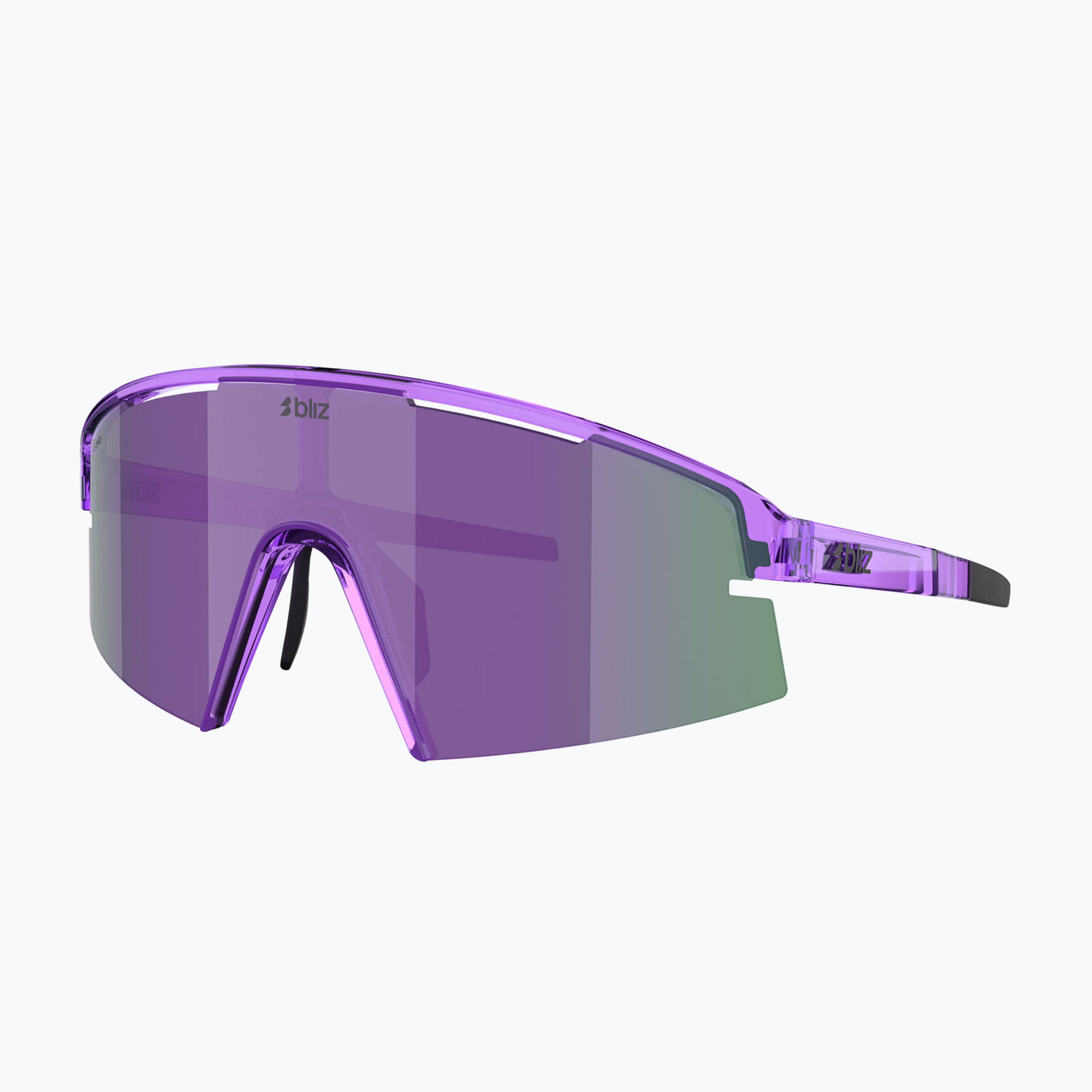 Слънчеви очила Bliz P006 transparent purple/smoke purple mirror