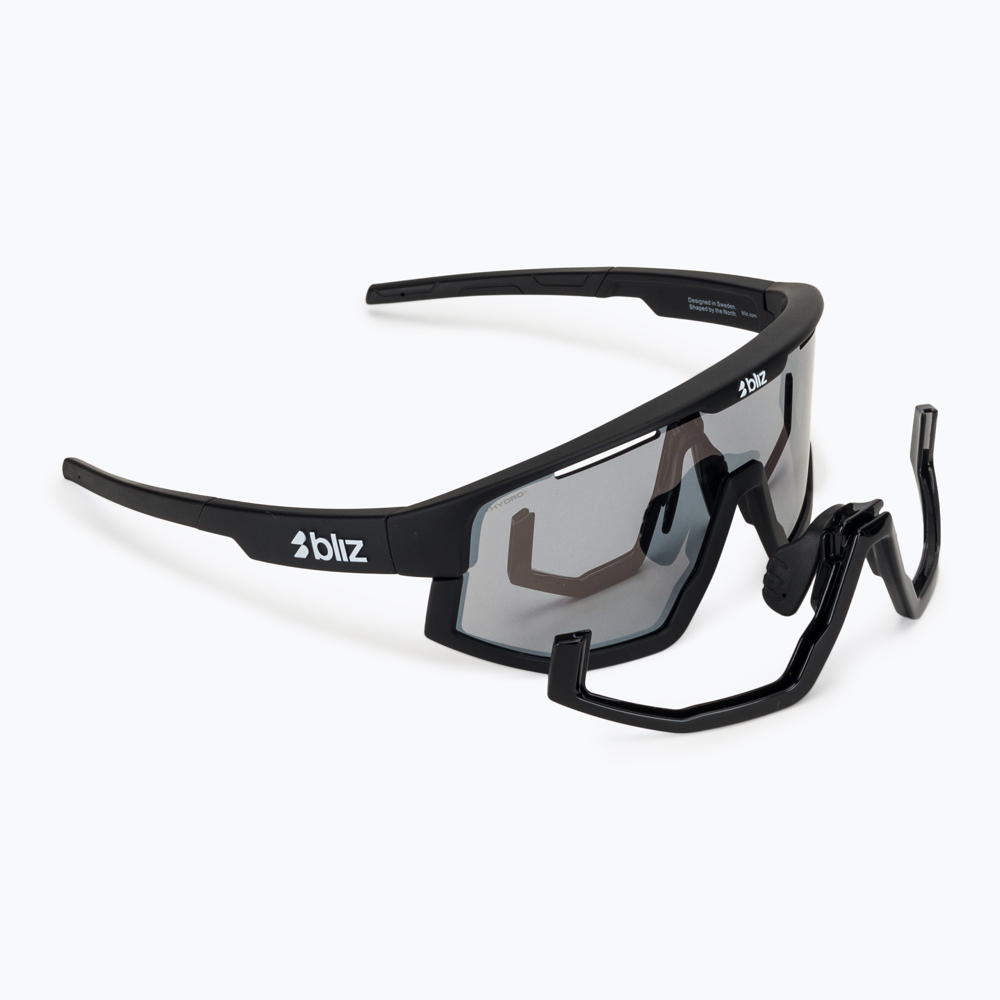 Слънчеви очила Bliz Vision matte black/smoke silver mirror
