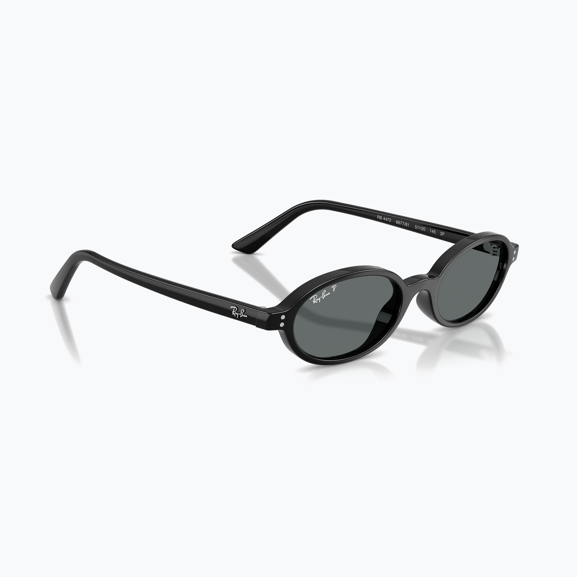 Okulary przeciwsłoneczne Ray-Ban Khal Bio-Based black/dark grey