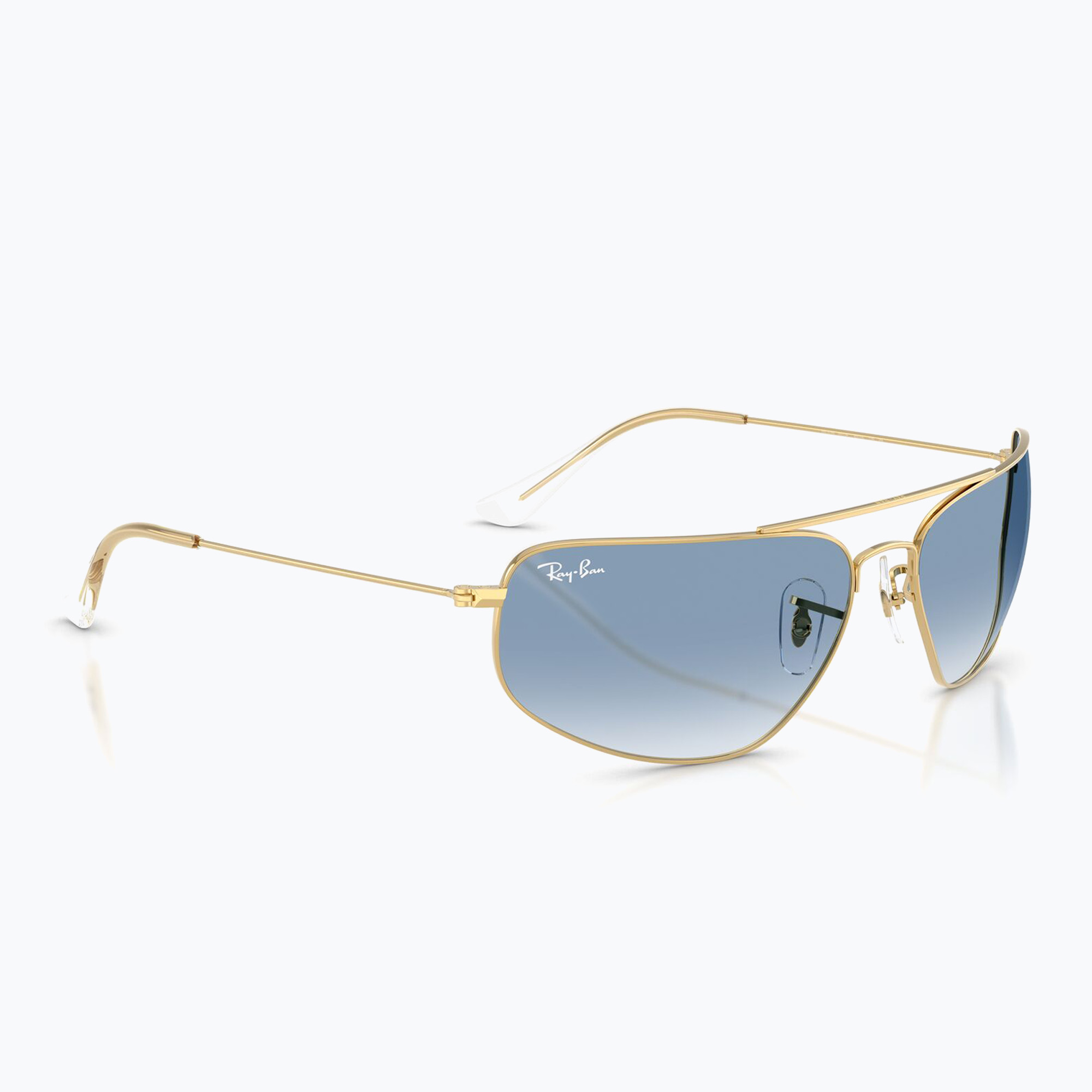 Okulary przeciwsłoneczne Ray-Ban RB3780 arista gold/transparent blue gradient 