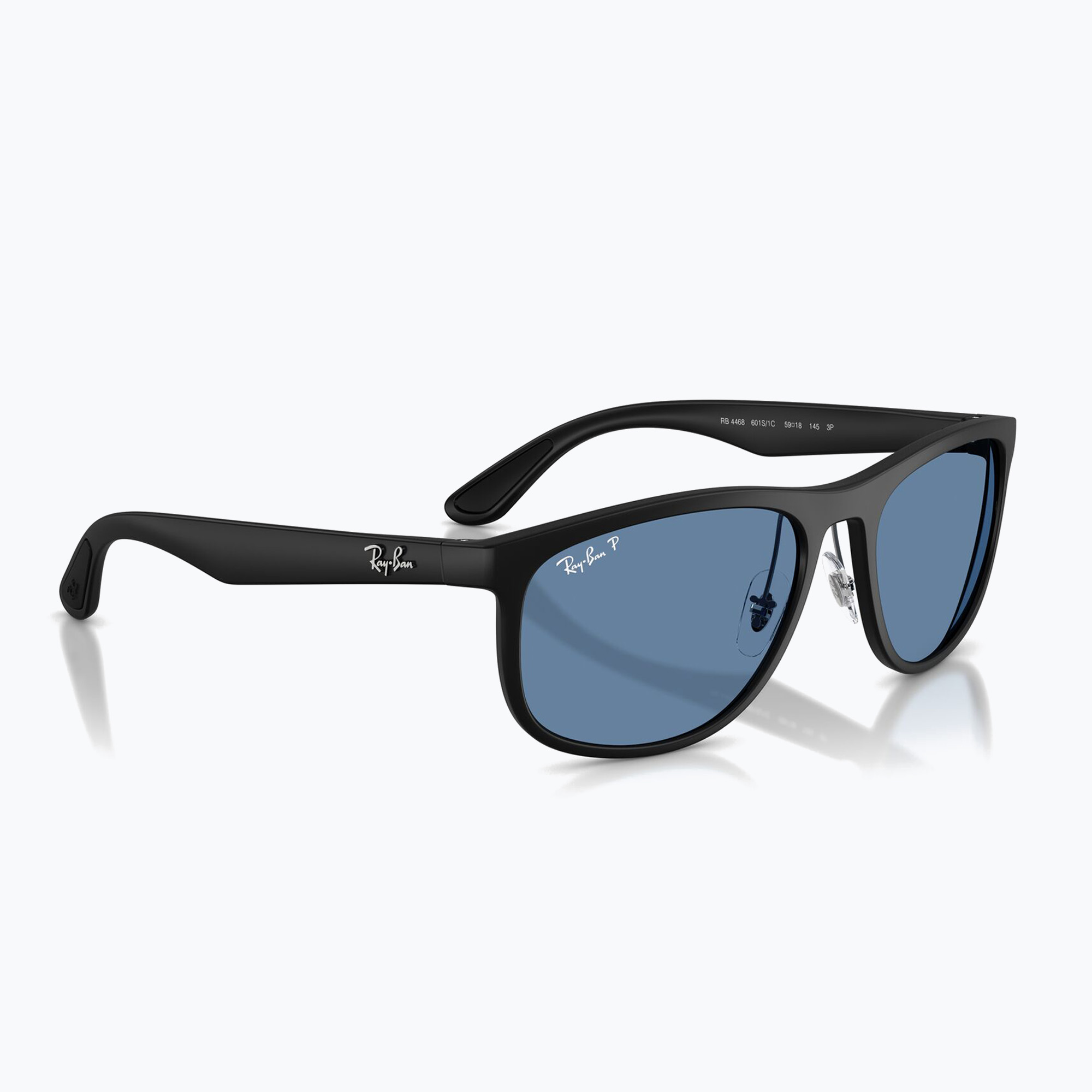 Okulary przeciwsłoneczne Ray-Ban RB4468 Polarized Lenses matt sand black/blue polarized 