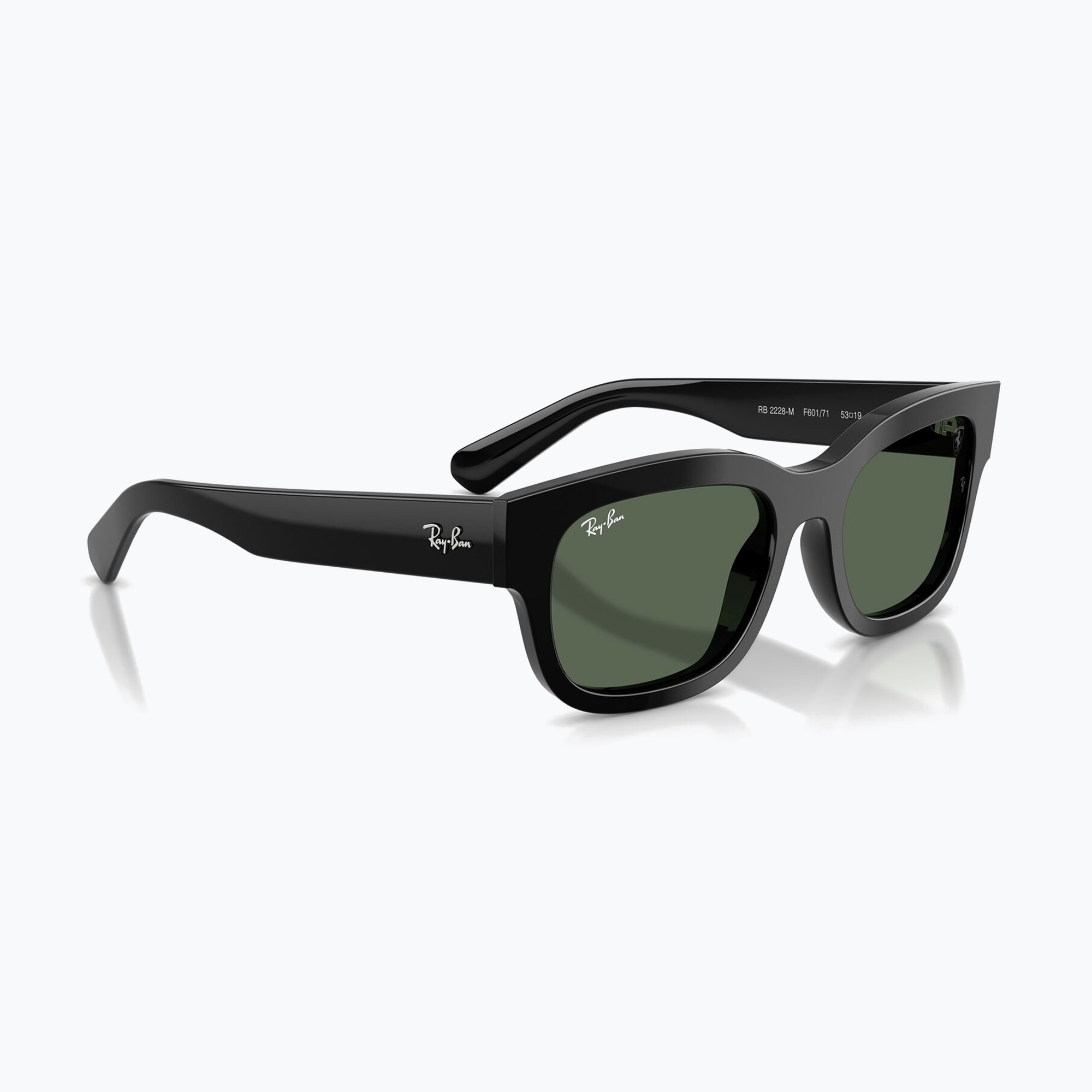 Okulary przeciwsłoneczne Ray-Ban RB2228M Scuderia black/dark green 