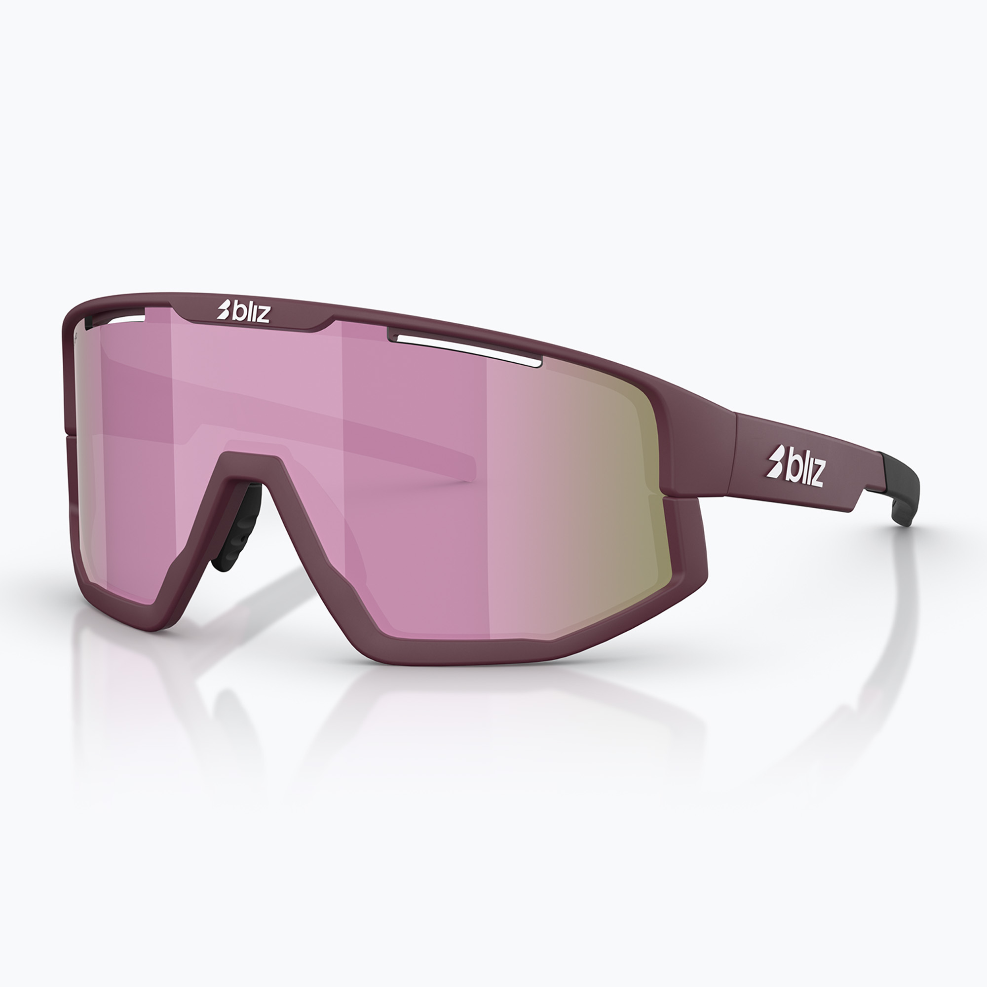 Sluneční brýle Bliz Fusion Small matte burgundy/brown rose multi