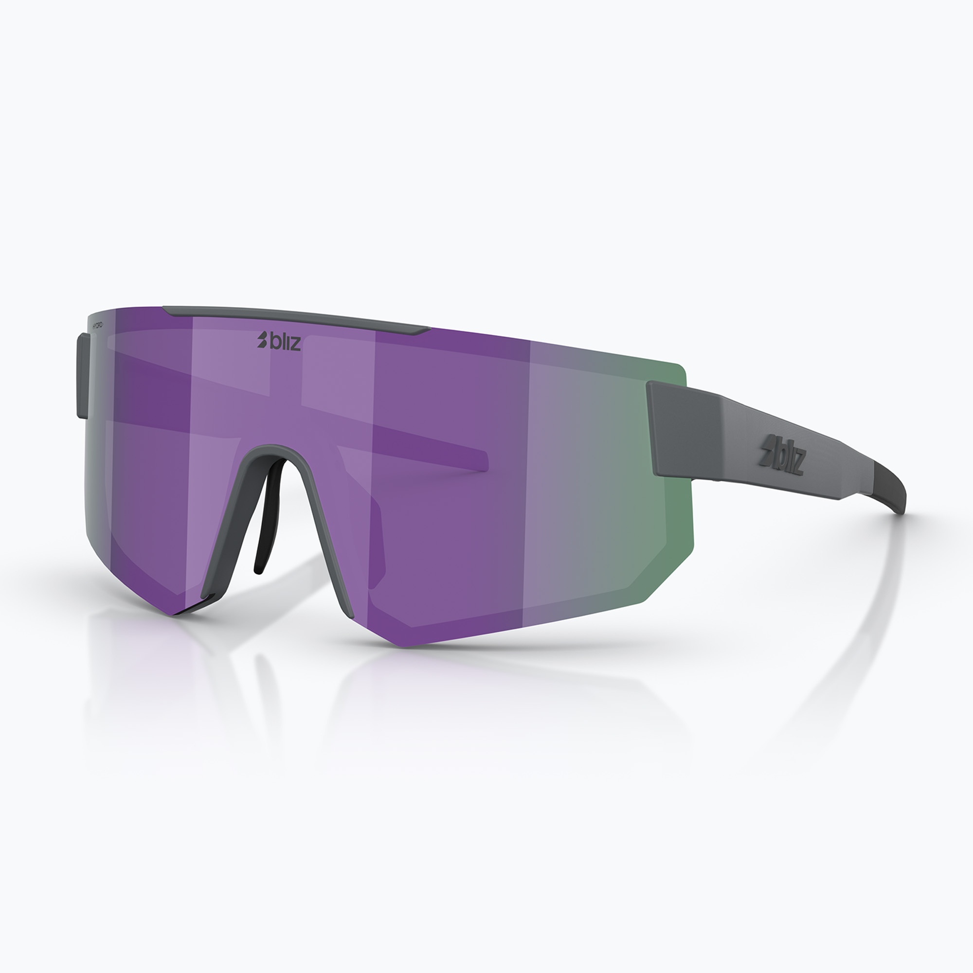 Sluneční brýle Bliz P005 matte grey/smoke purple multi