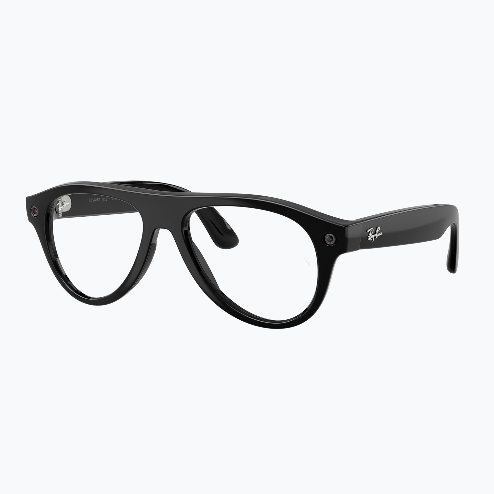 Очила с камера Ray-Ban Meta Aviator shiny black/trs g. green