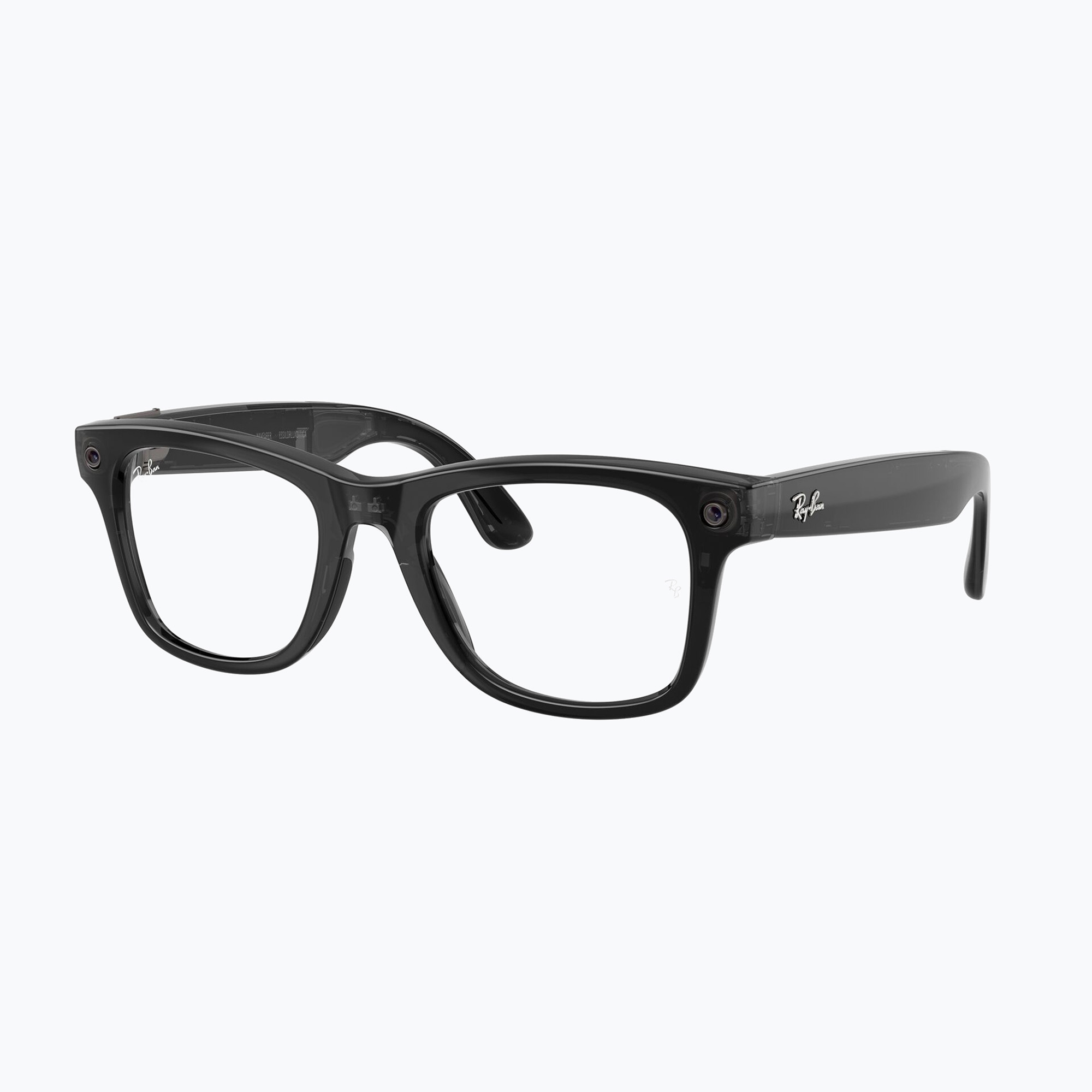 Очила с камера Ray-Ban Meta Wayfarer transp. black/trs aquamarine
