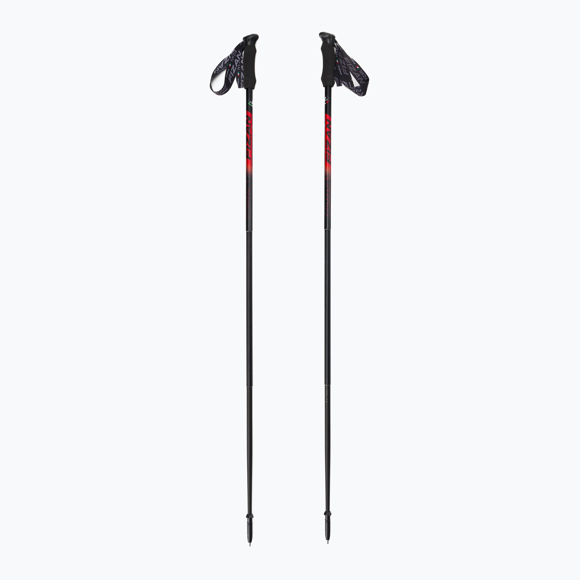 Kije trekkingowe Fizan Compact red 