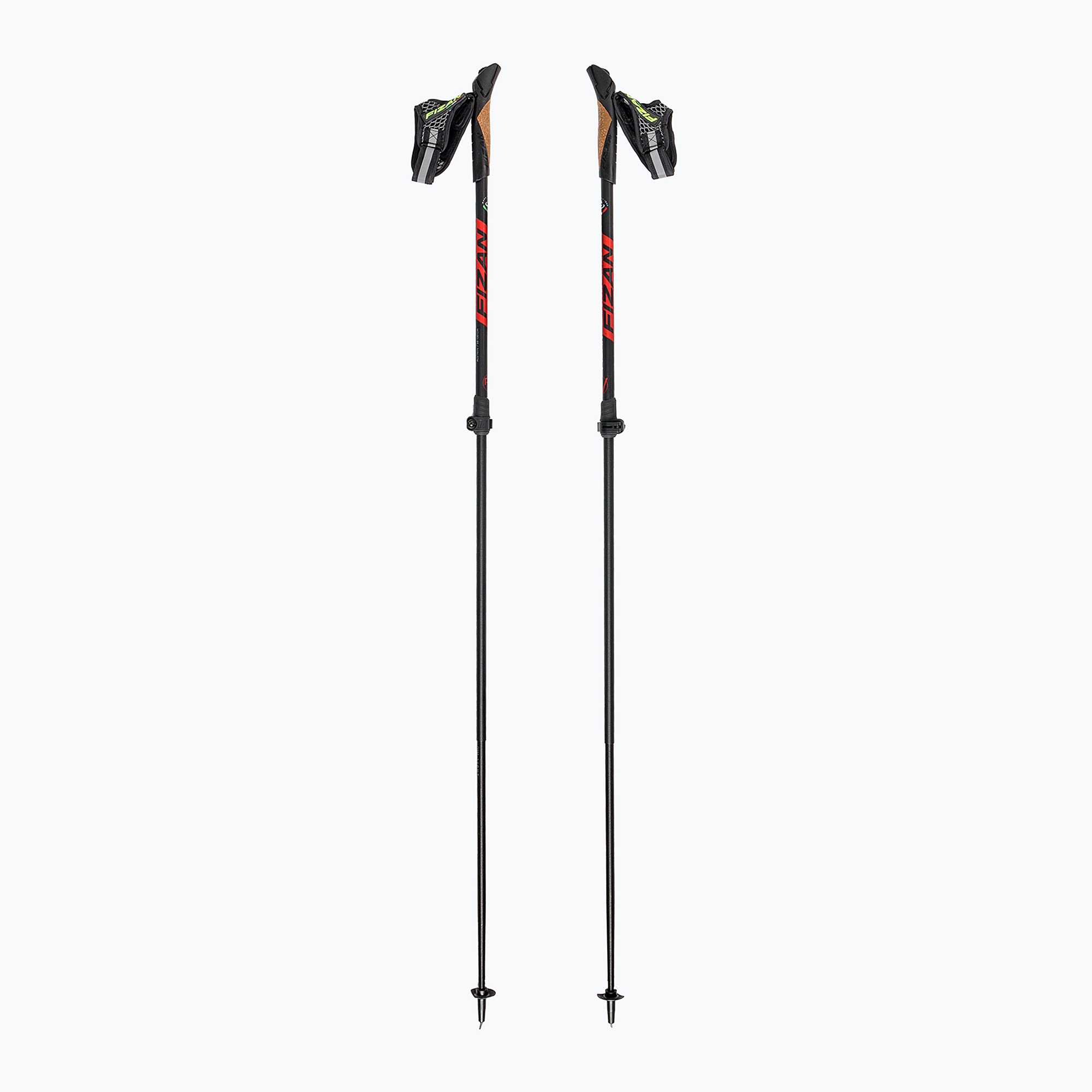 Kije nordic walking Fizan Revolution Pro + Bag red 