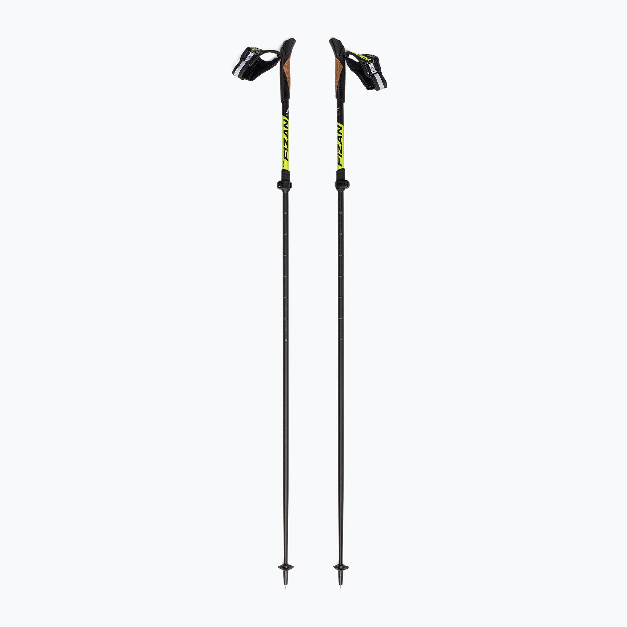Kije nordic walking Fizan Tecno Race yellow/grey 