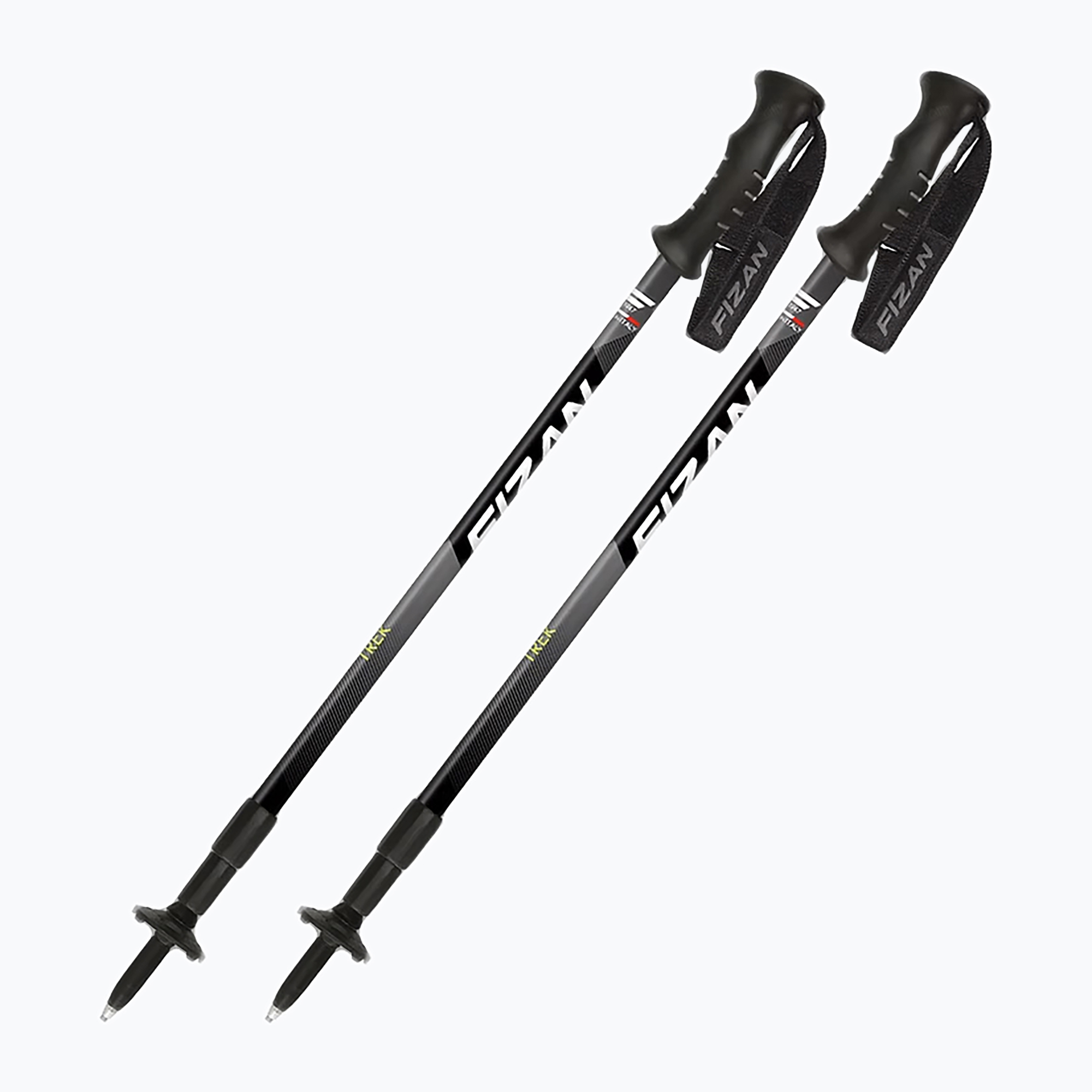 Bastoncini da trekking Fizan Trek grigio (63-140 cm) (Trek 100017)