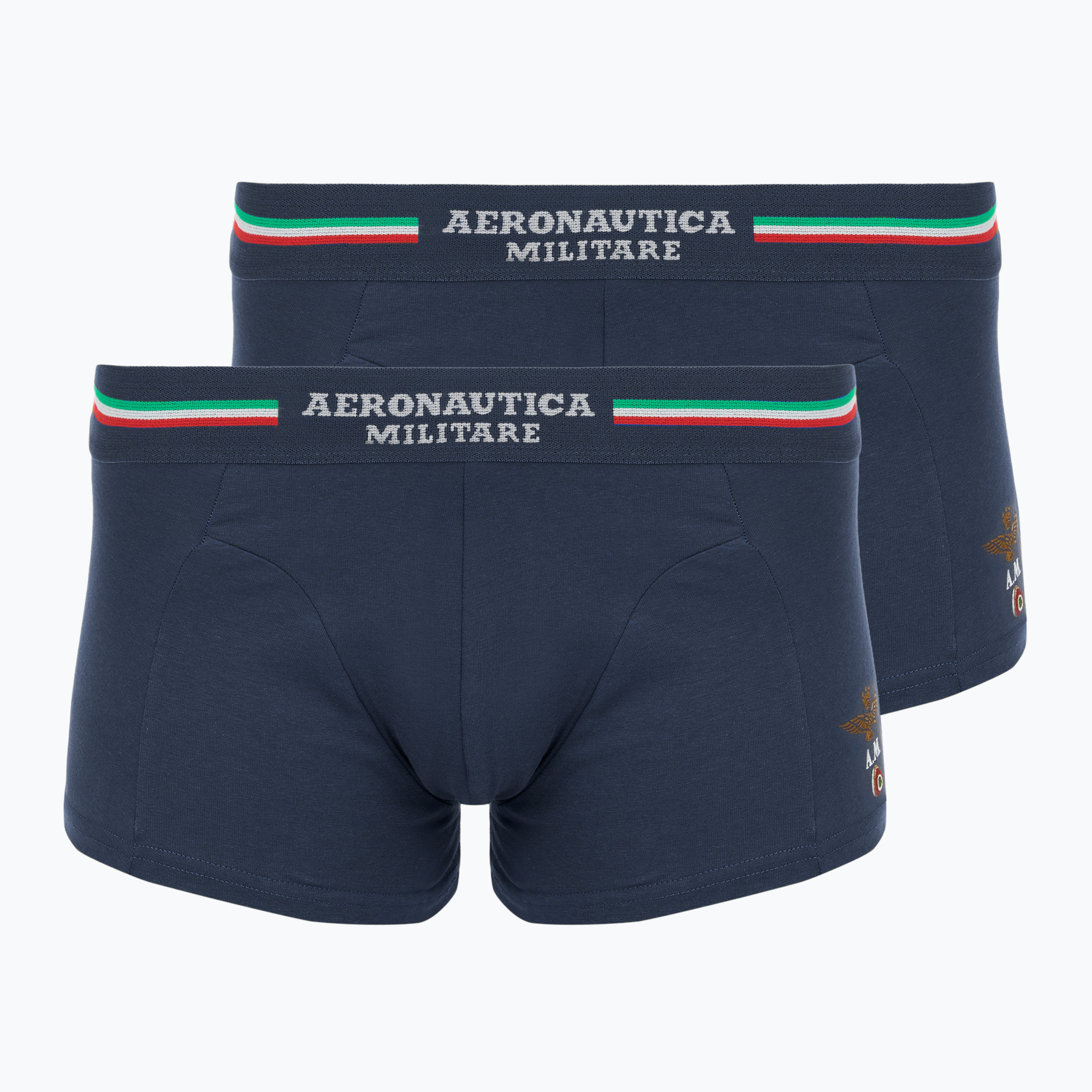 Boxers Aeronautica Militare AM1UBX001 Trunk 2 pairs blue (XL)