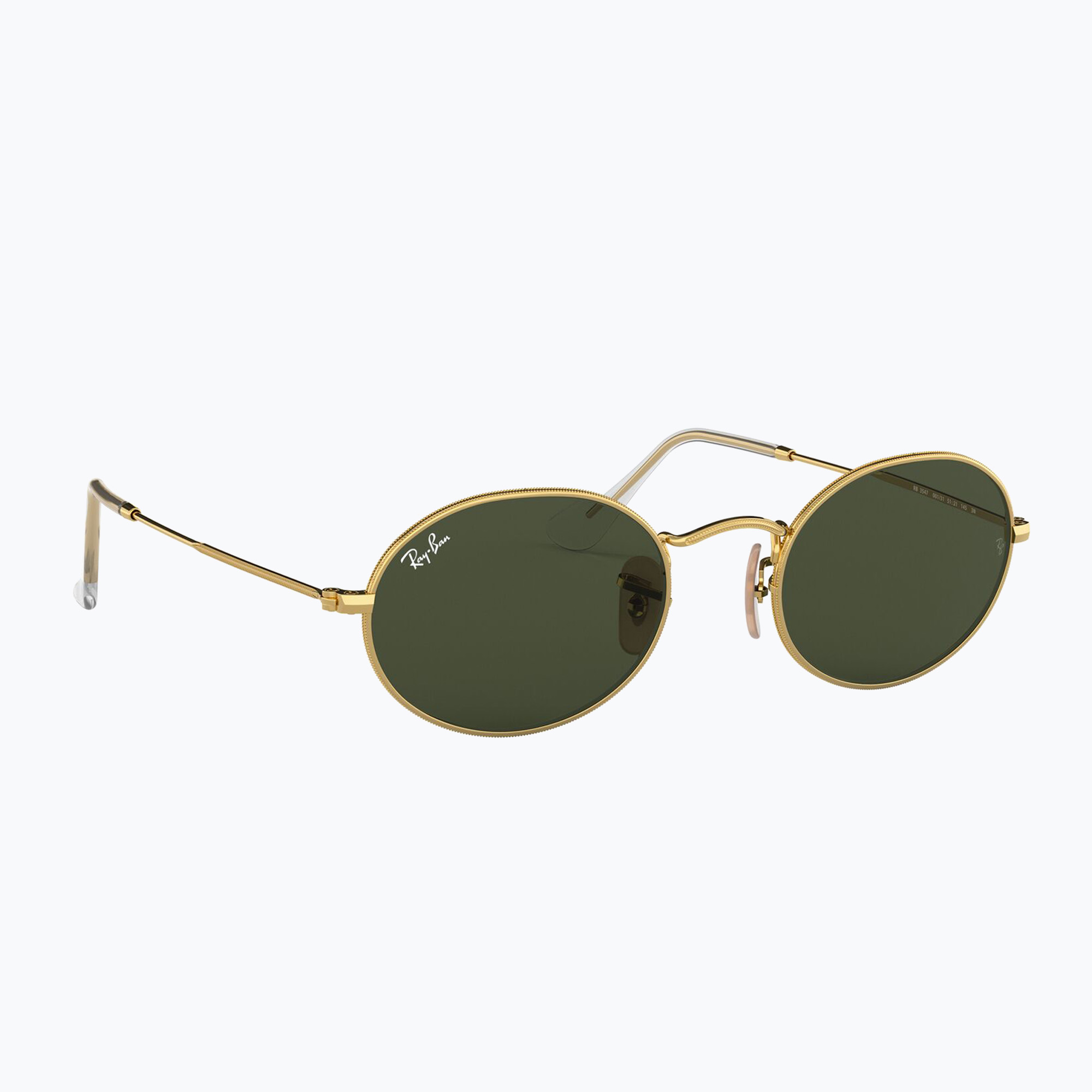 Okulary przeciwsłoneczne Ray-Ban Oval arista gold/green g-15 