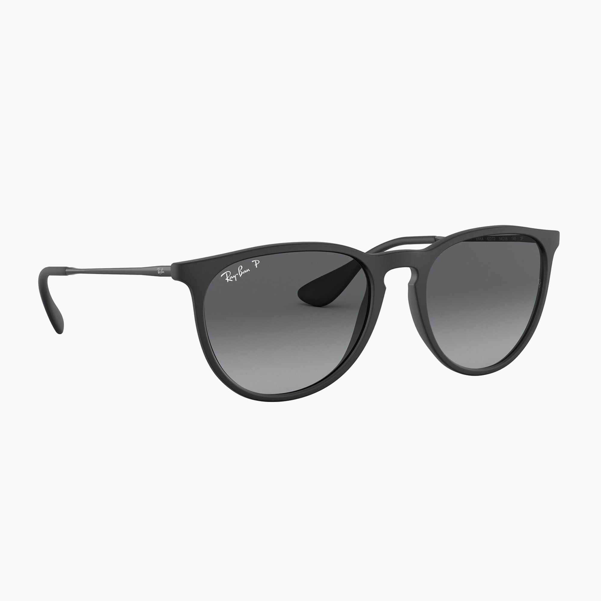 Okulary przeciwsłoneczne Ray-Ban Erika matt black/grey 