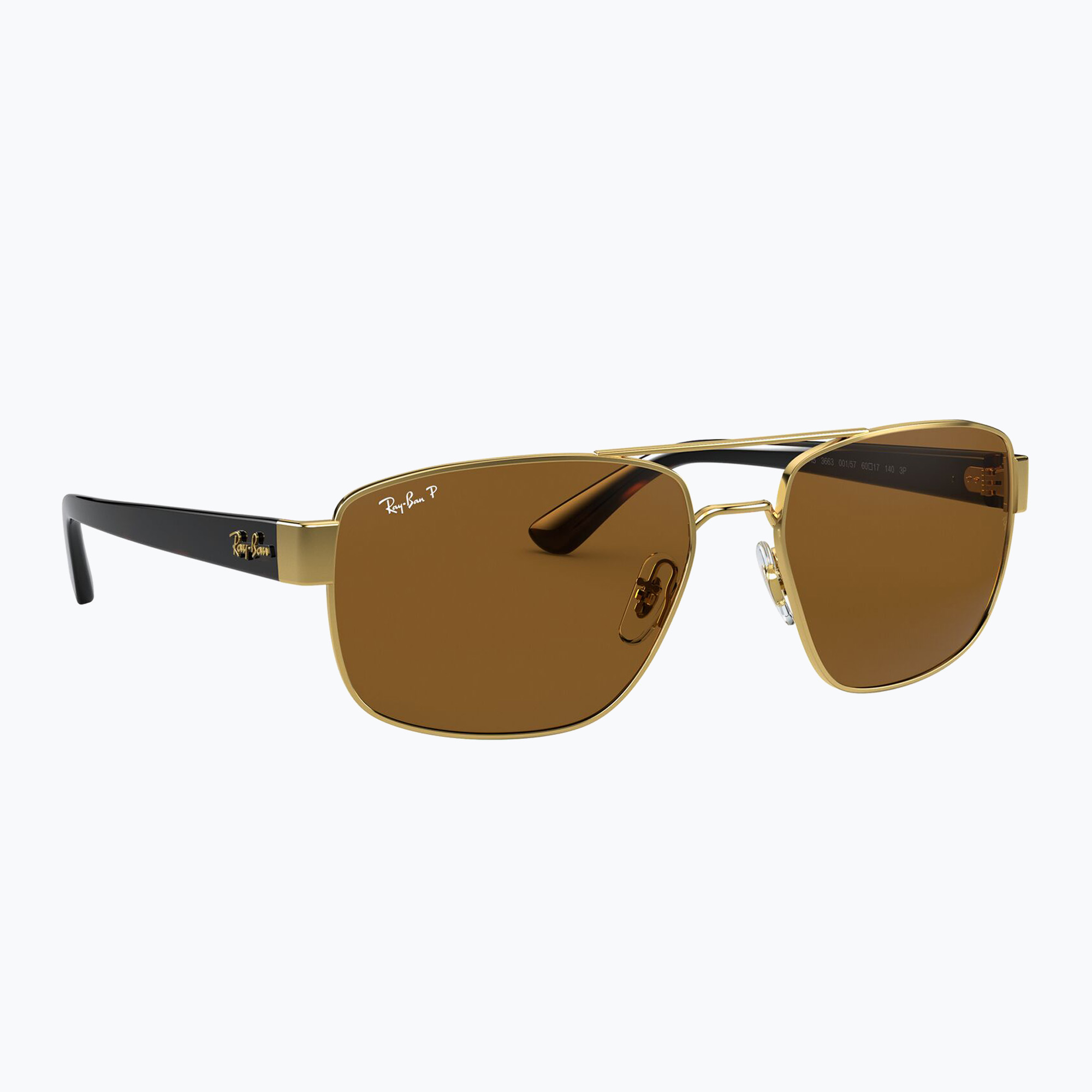 Okulary przeciwsłoneczne Ray-Ban RB3663 arista gold/brown 