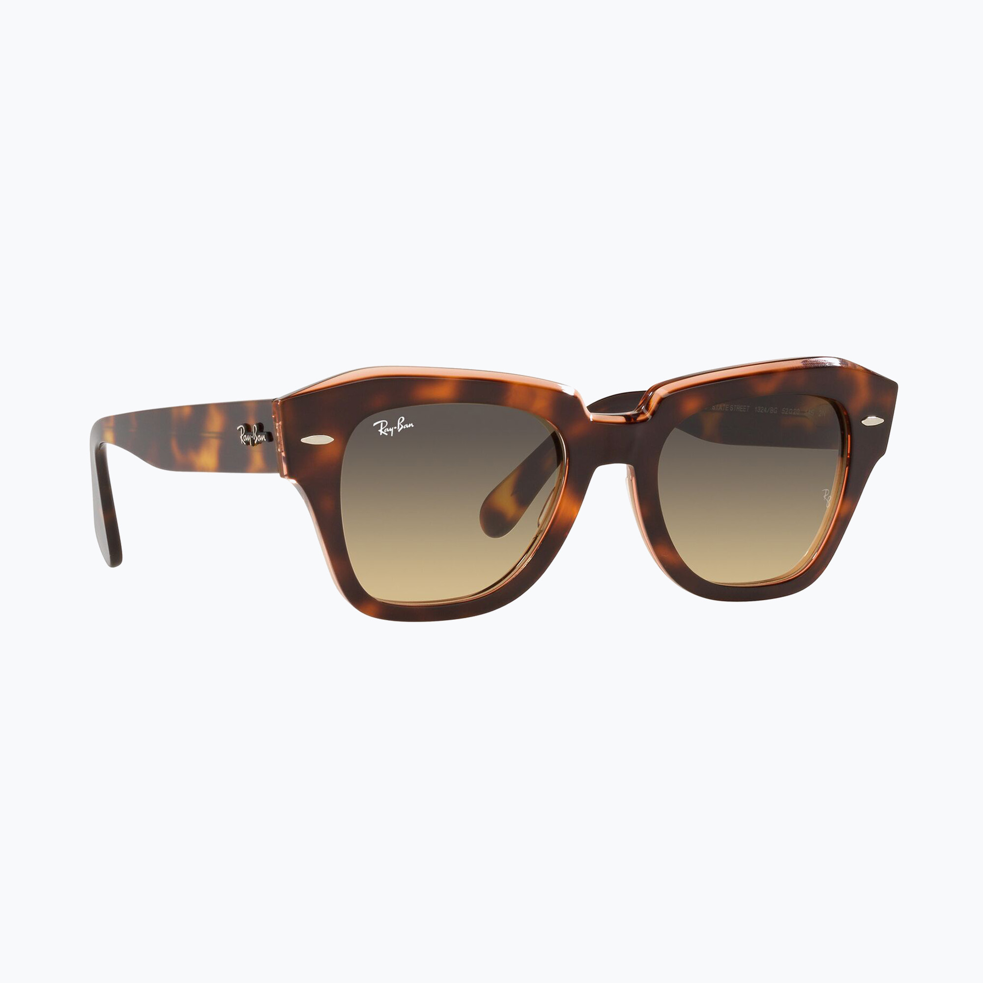 Okulary przeciwsłoneczne Ray-Ban State Street brown/brown gradient
