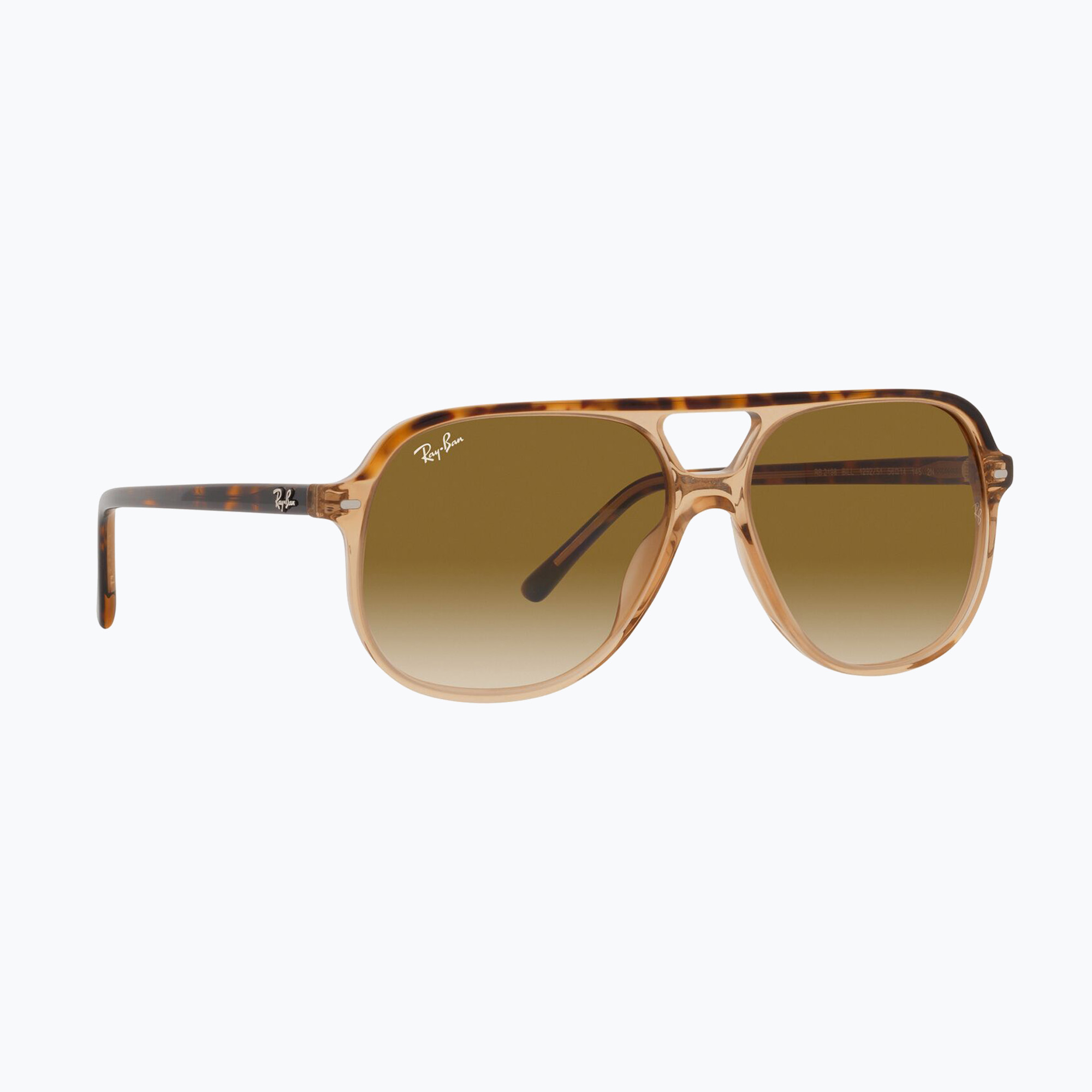 Okulary przeciwsłoneczne Ray-Ban Bill havana brown/transparent brown 