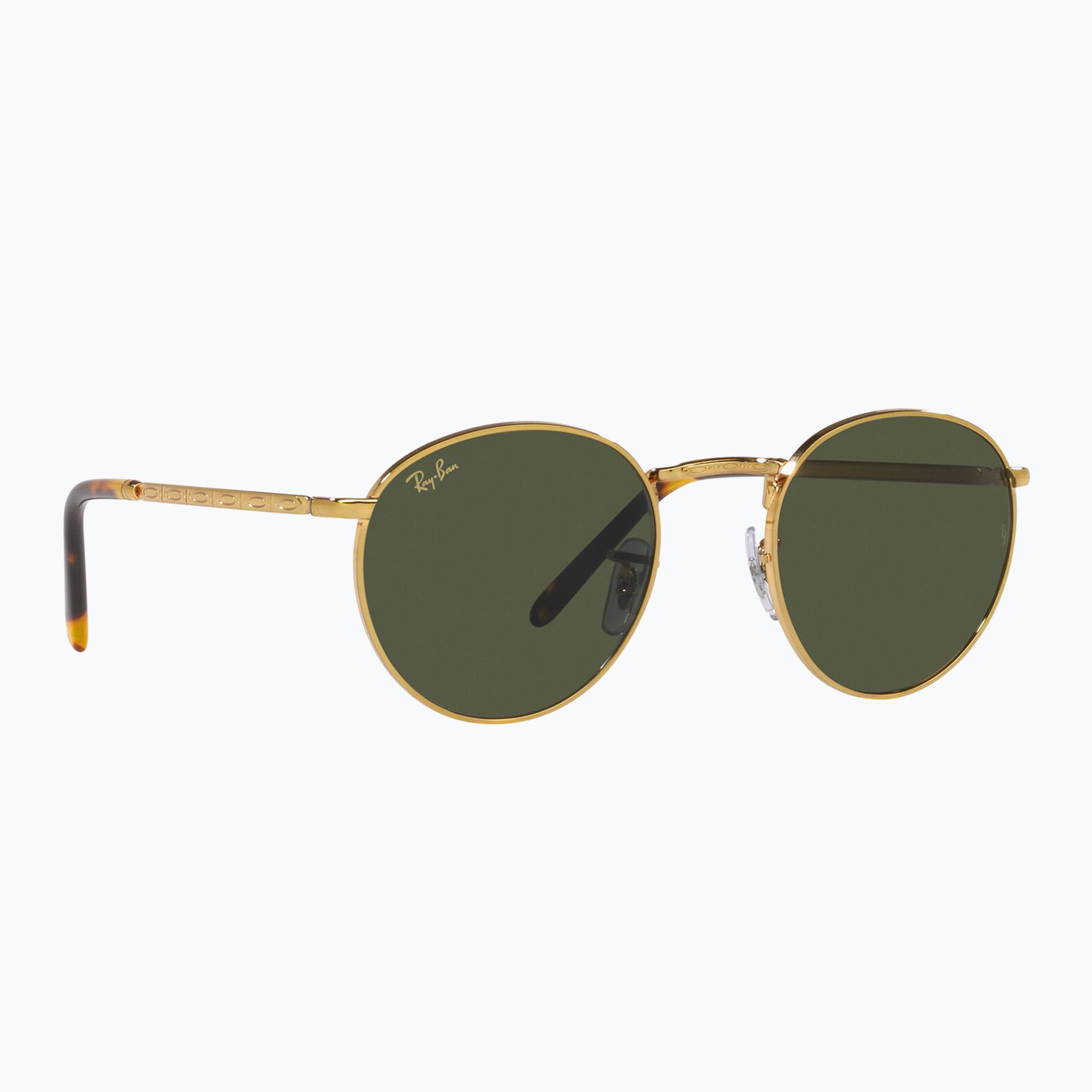 Okulary przeciwsłoneczne Ray-Ban New Round gold/green 