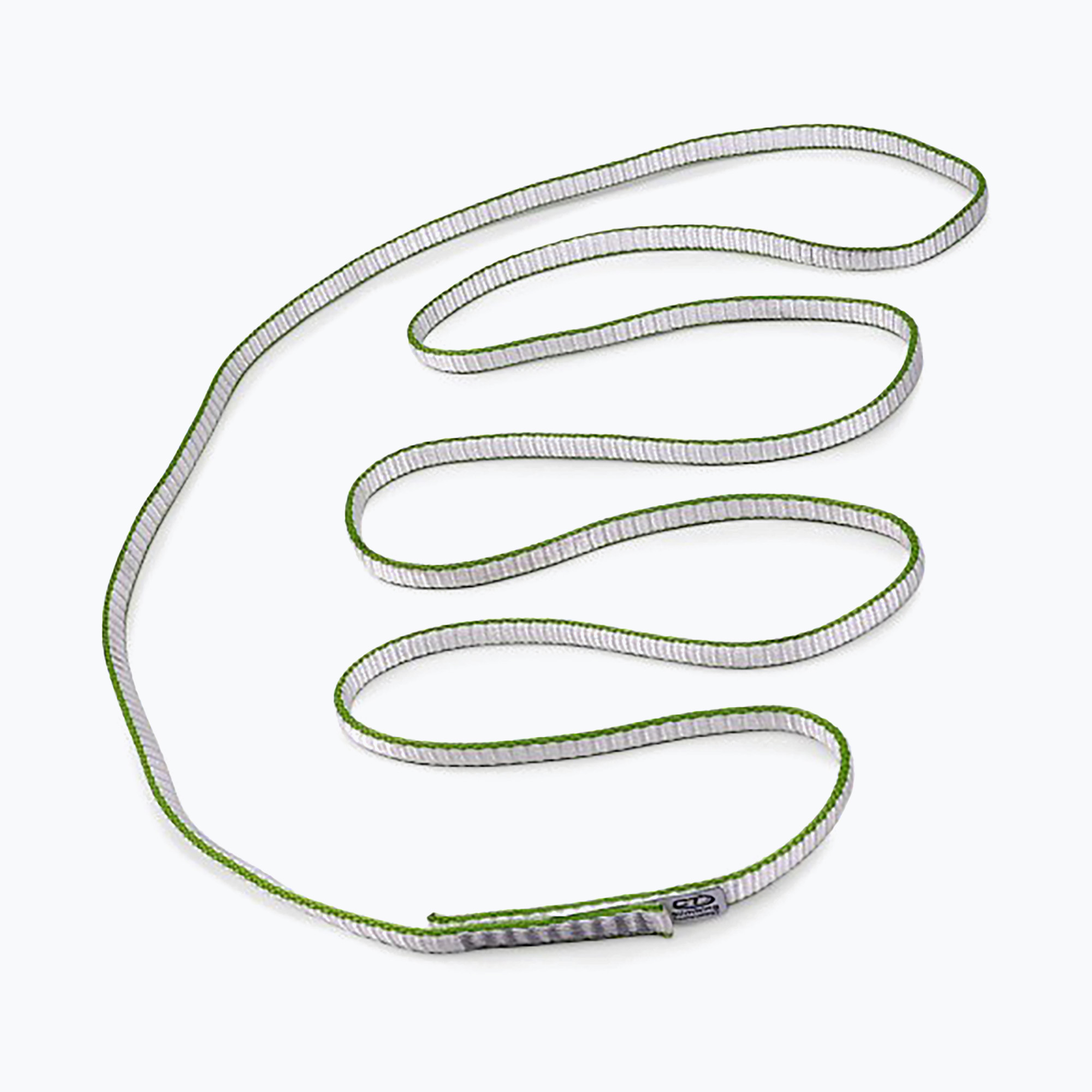 Примка за катерене Climbing Technology Looper Dy 120 cm white/green
